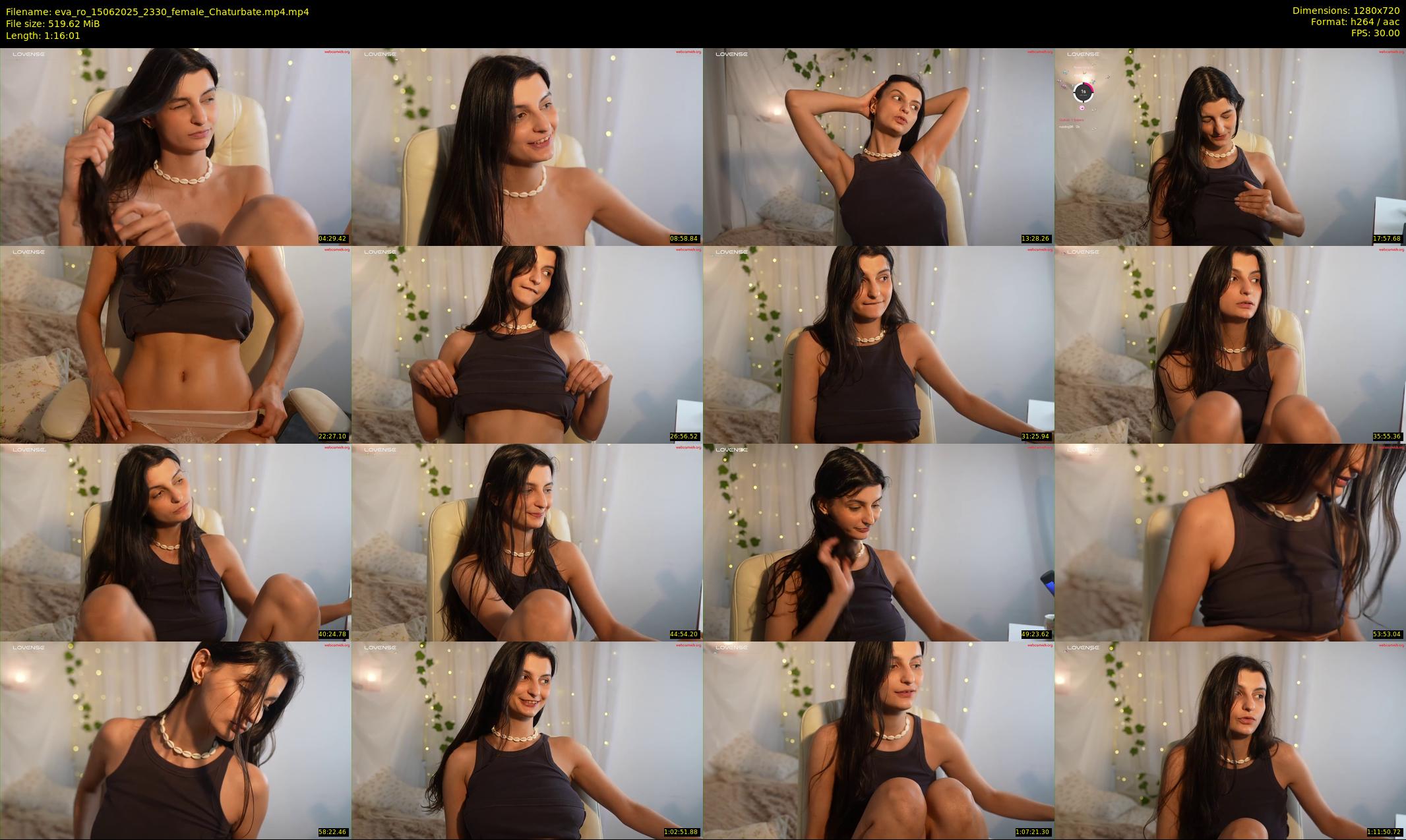 eva_ro — 77 minute Chaturbate female cam show recording, 720p, Jun 15, 2025