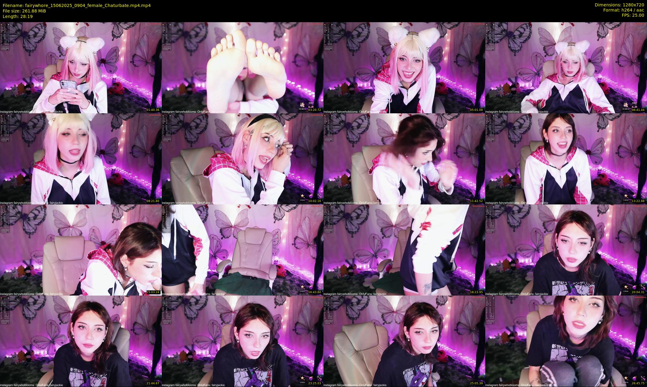 fairywhore — 29 minute Chaturbate female cam show recording, 720p, Jun 15, 2025