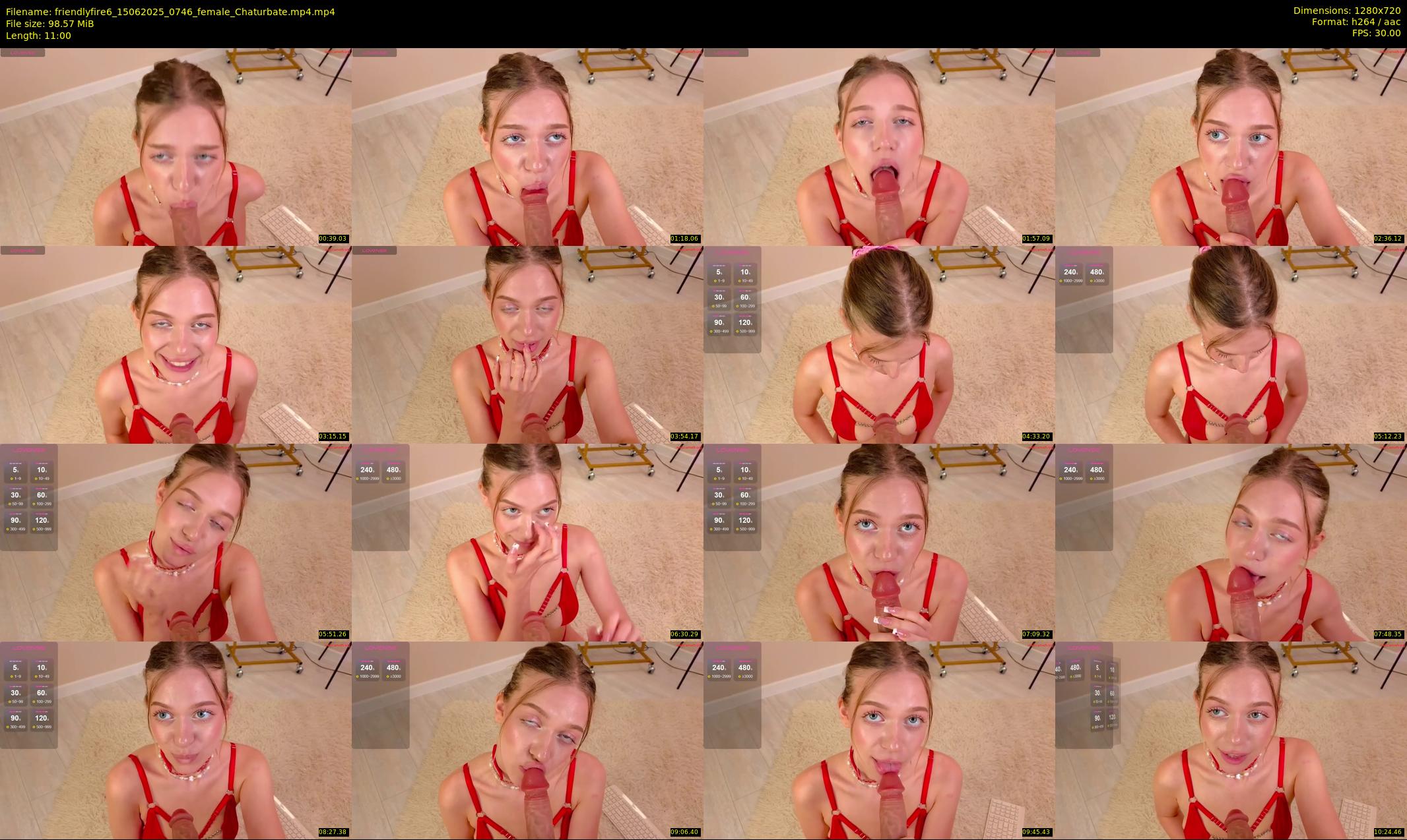 friendlyfire6 — 11 minute Chaturbate female cam show recording, 720p, Jun 15, 2025