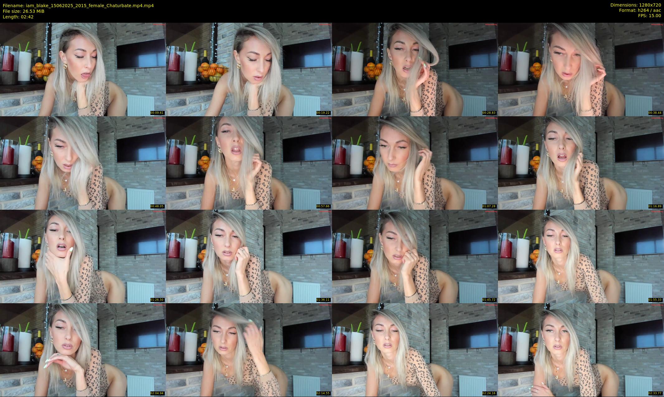 iam_blake — 3 minute Chaturbate female cam show recording, 720p, Jun 15, 2025