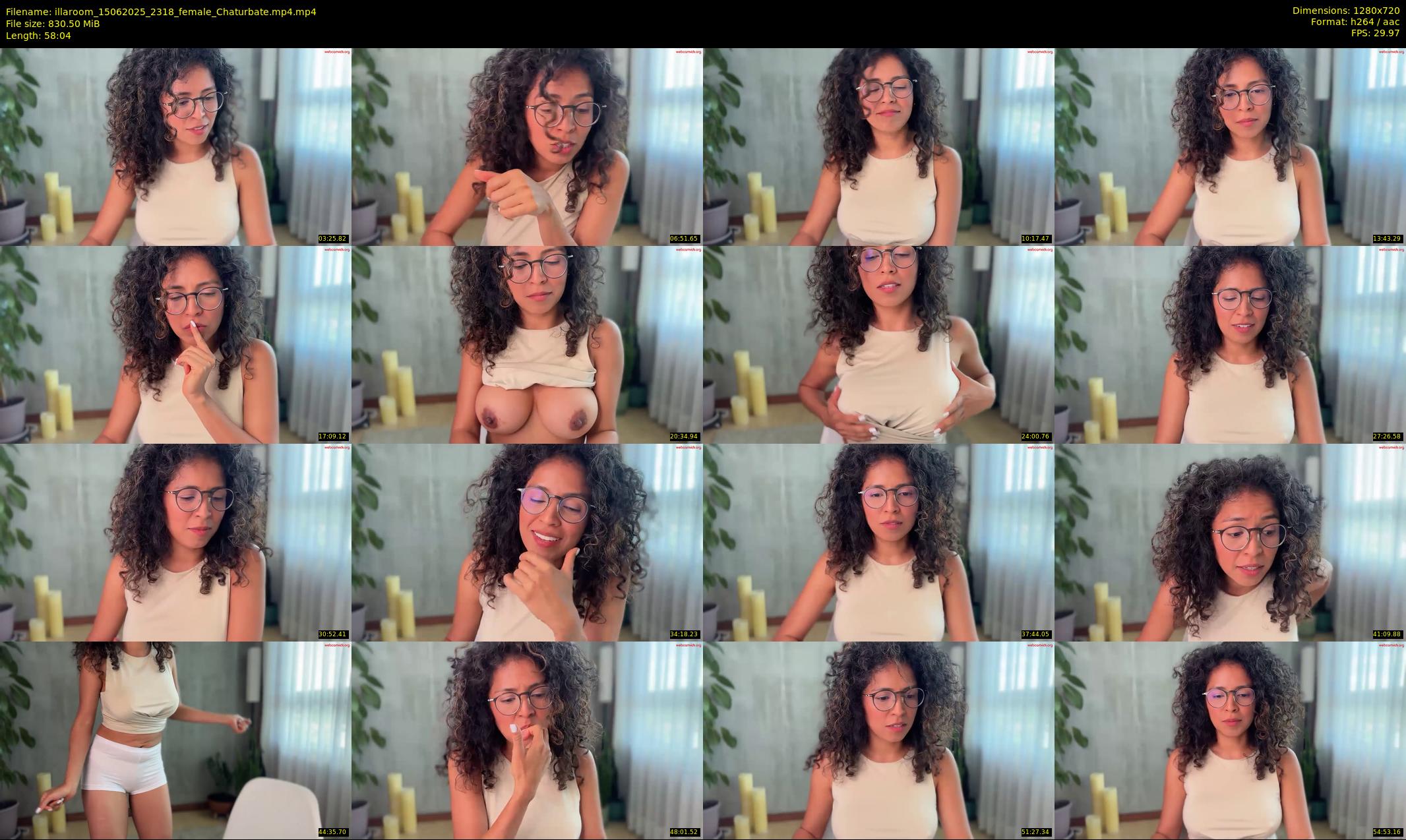 illaroom — 59 minute Chaturbate female cam show recording, 720p, Jun 15, 2025