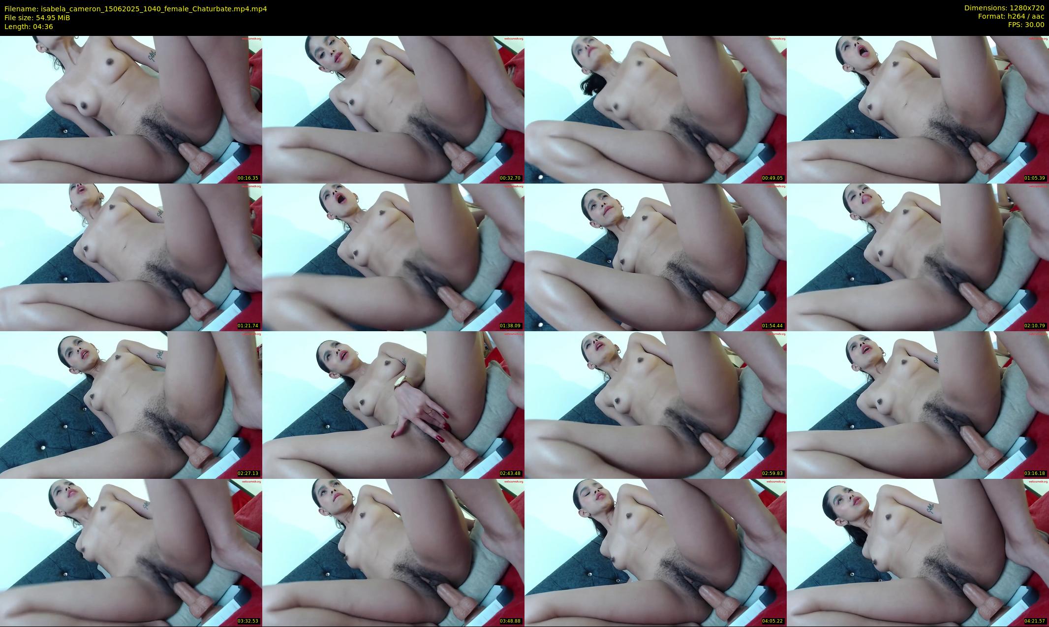 isabela_cameron — 5 minute Chaturbate female cam show recording, 720p, Jun 15, 2025