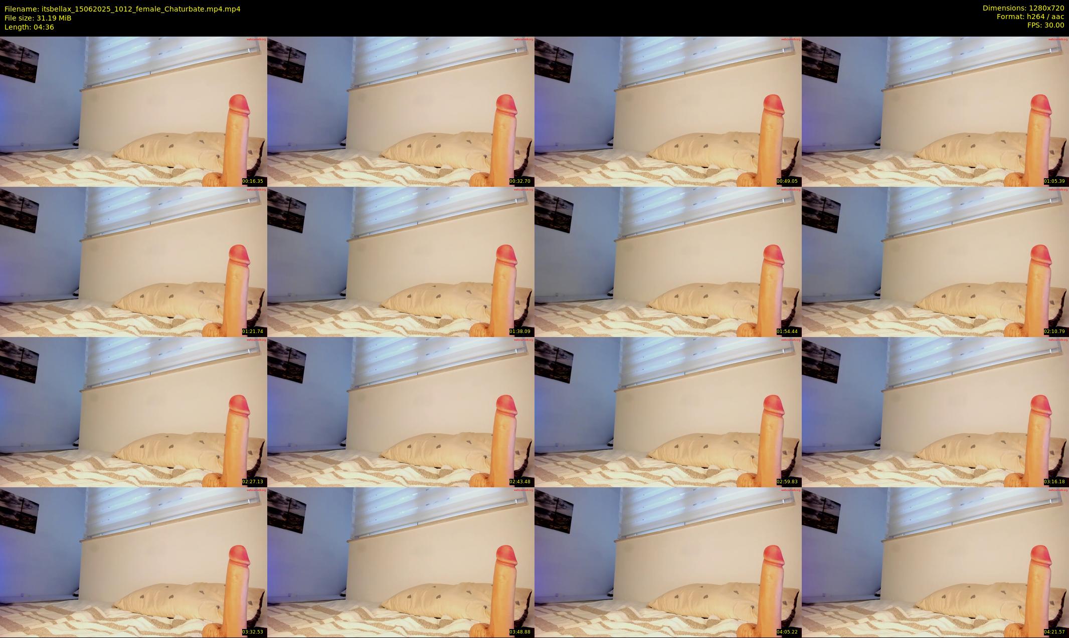 itsbellax — 5 minute Chaturbate female cam show recording, 720p, Jun 15, 2025