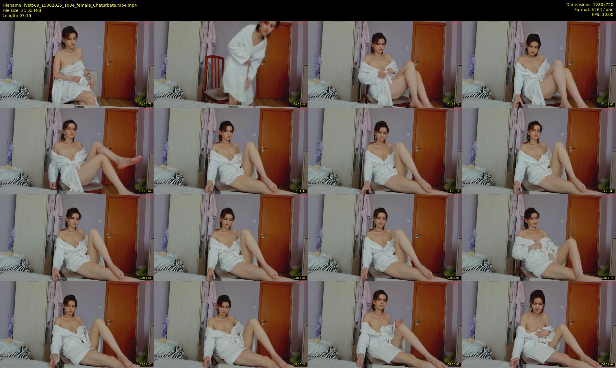 iveto69 — 8 minute Chaturbate female cam show recording, 720p, Jun 15, 2025