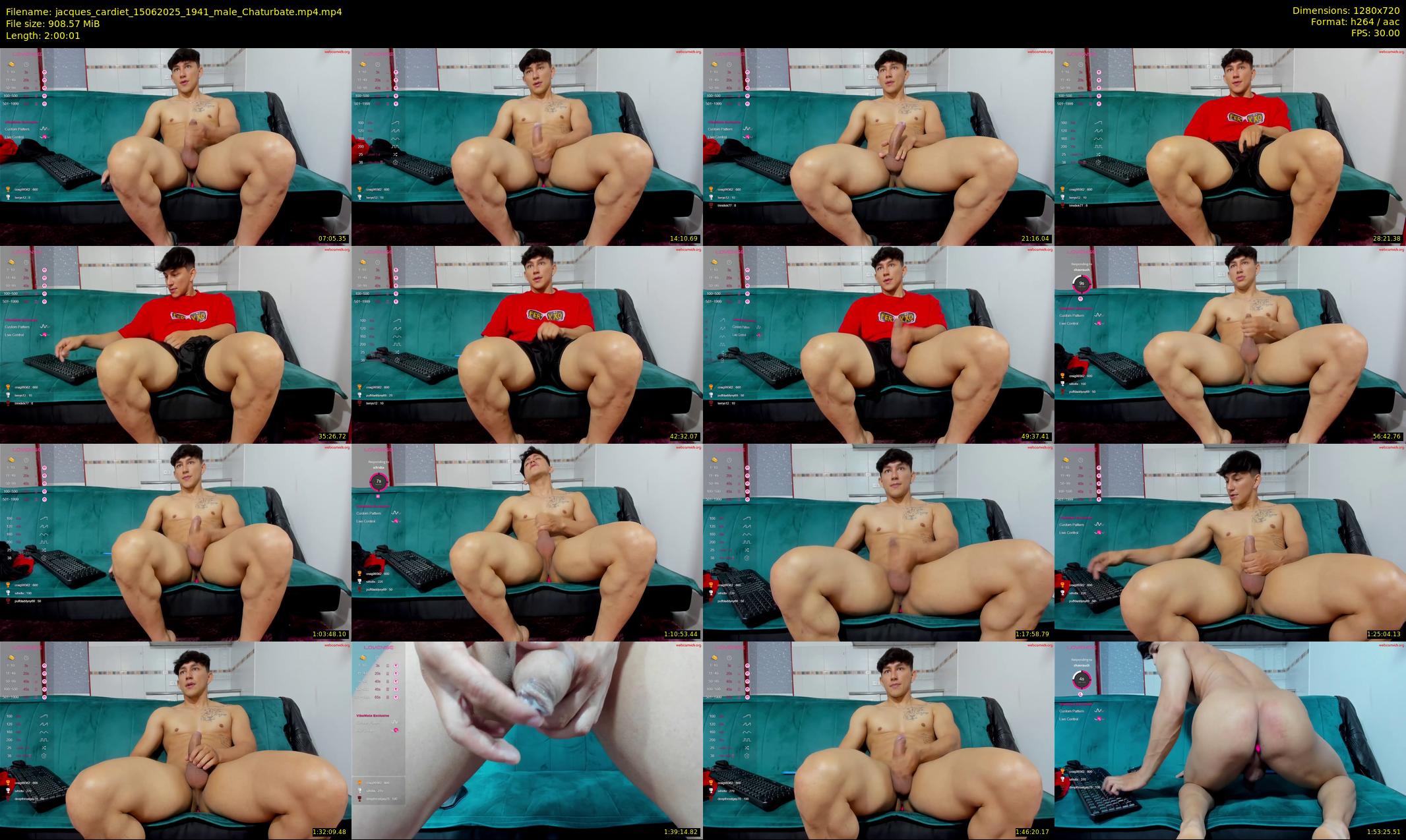 jacques_cardiet — 121 minute Chaturbate male cam show recording, 720p, Jun 15, 2025