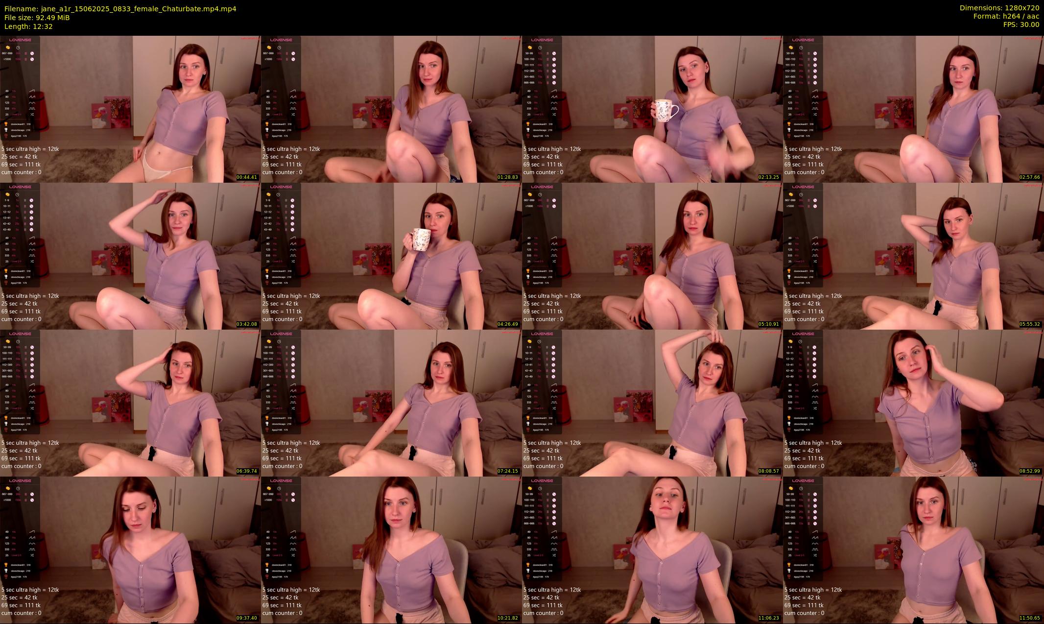 jane_a1r — 13 minute Chaturbate female cam show recording, 720p, Jun 15, 2025