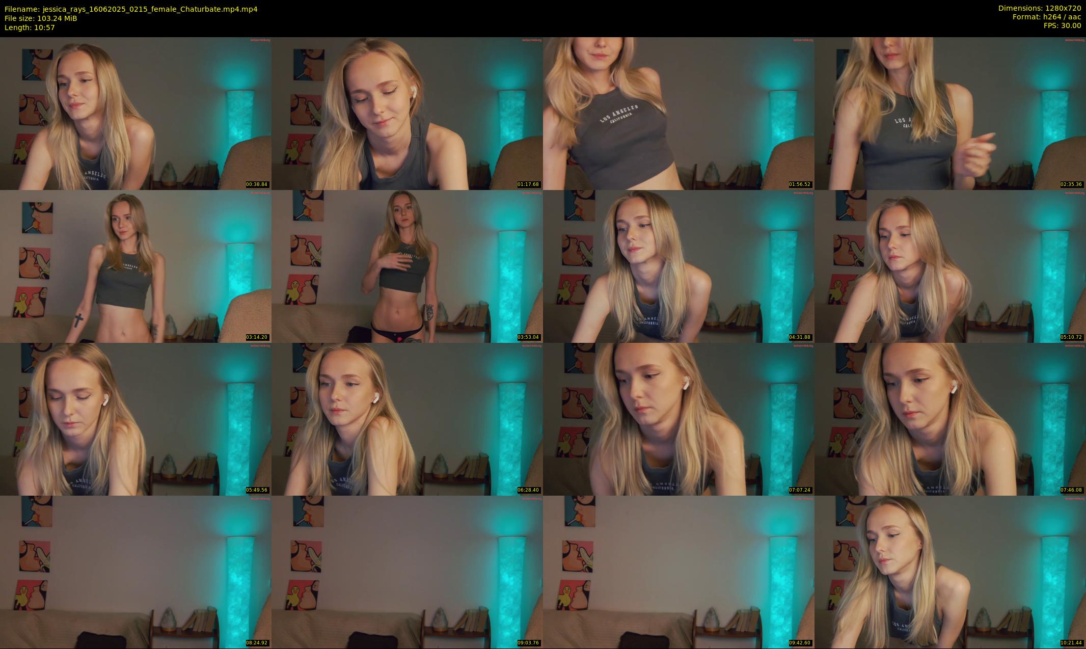 jessica_rays — 11 minute Chaturbate couple cam show recording, 720p, Jun 16, 2025
