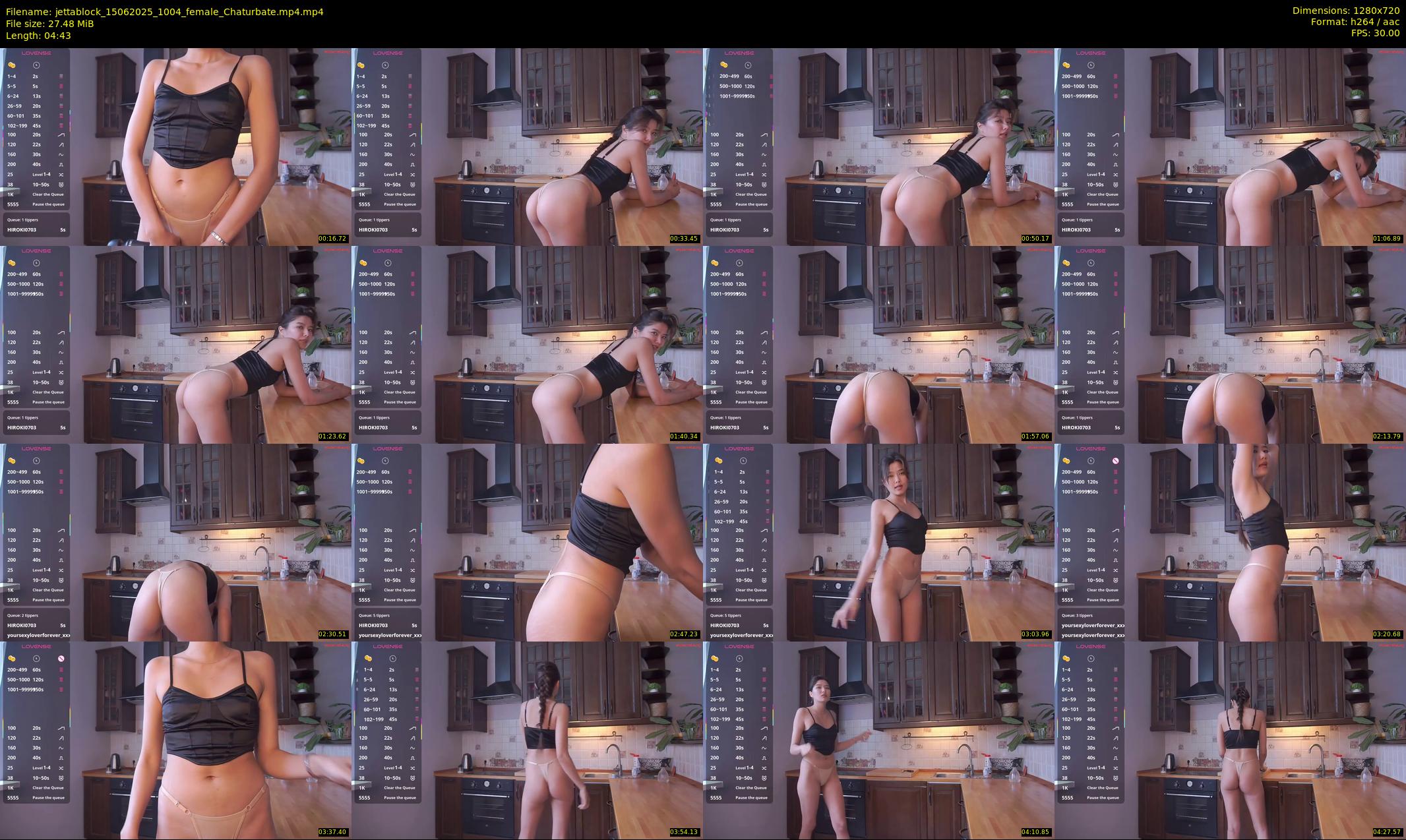 jettablock — 5 minute Chaturbate female cam show recording, 720p, Jun 15, 2025