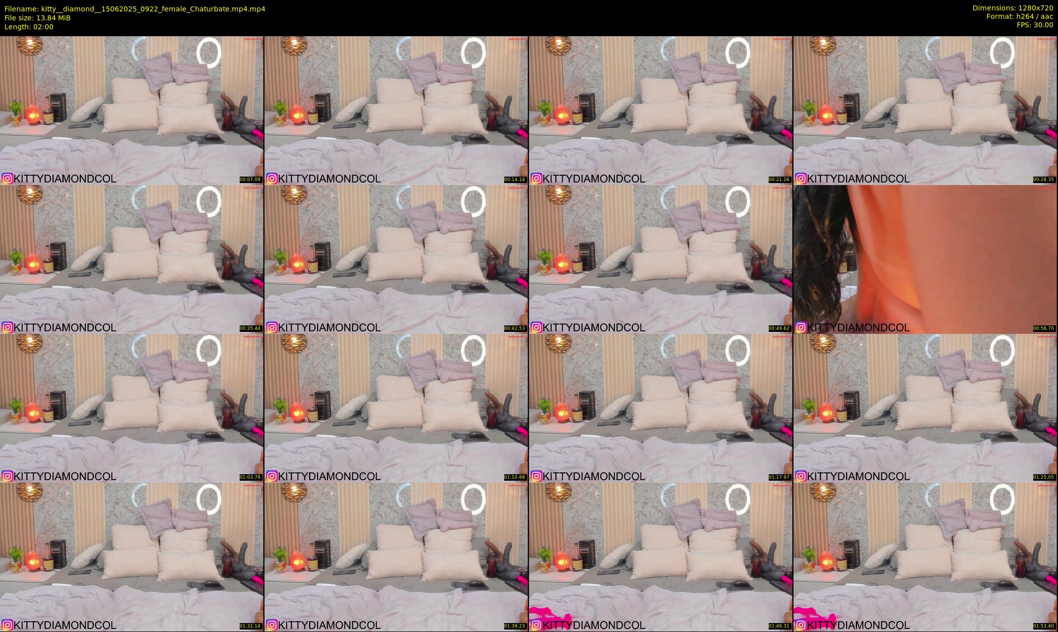 kitty__diamond_ — 2 minute Chaturbate female cam show recording, 720p, Jun 15, 2025