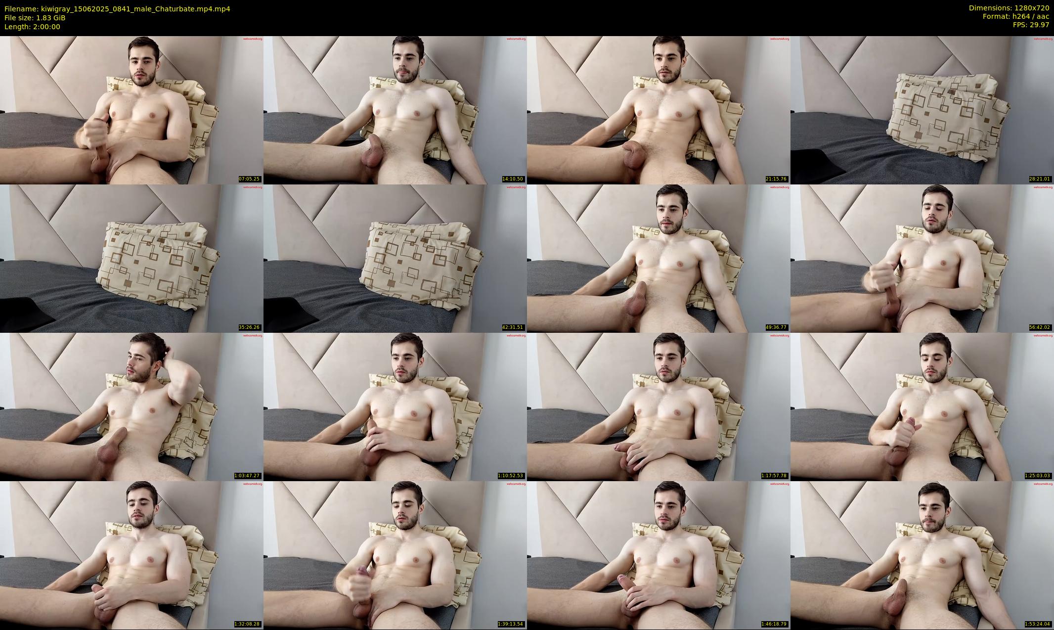 kiwigray — 120 minute Chaturbate male cam show recording, 720p, Jun 15, 2025