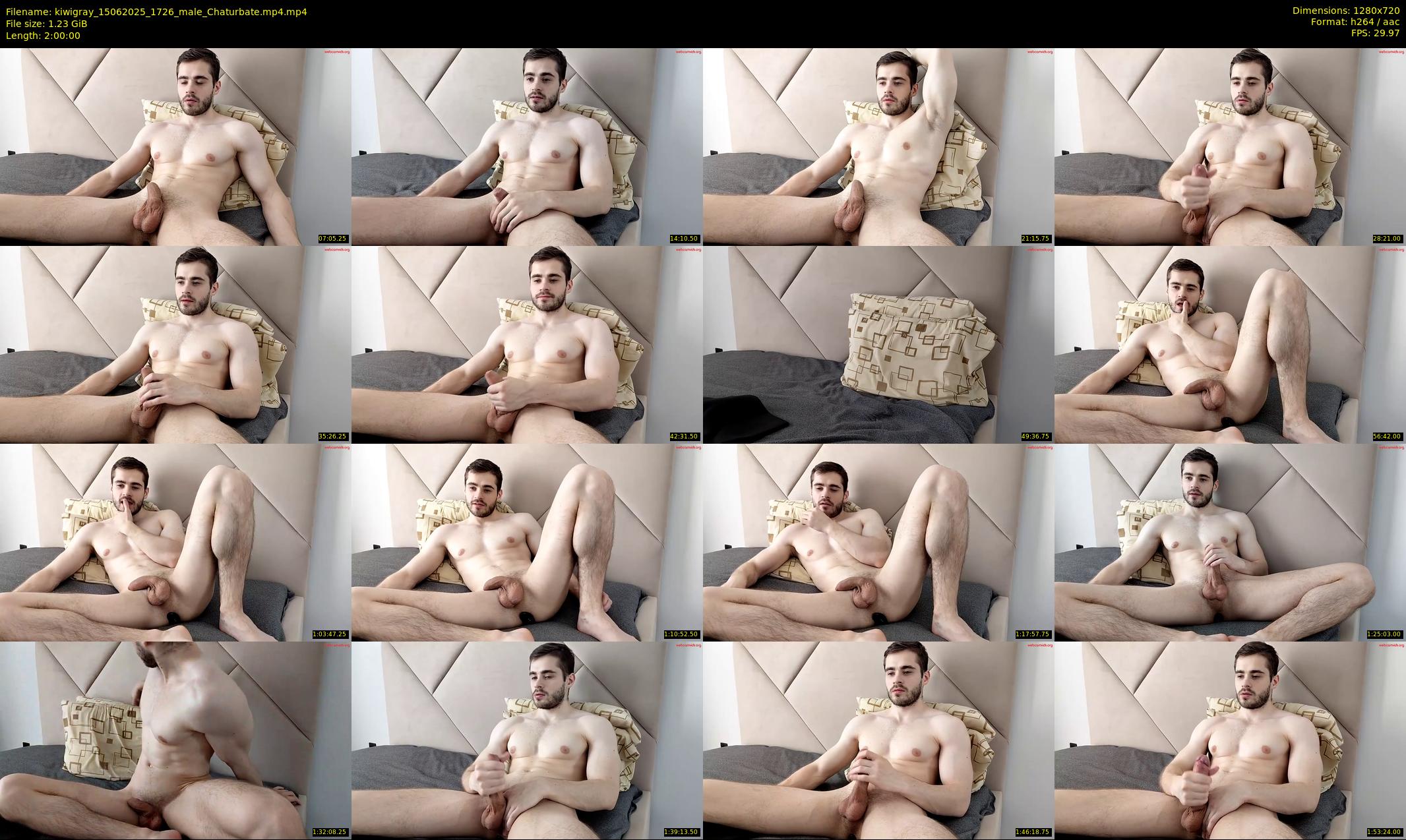 kiwigray — 120 minute Chaturbate male cam show recording, 720p, Jun 15, 2025