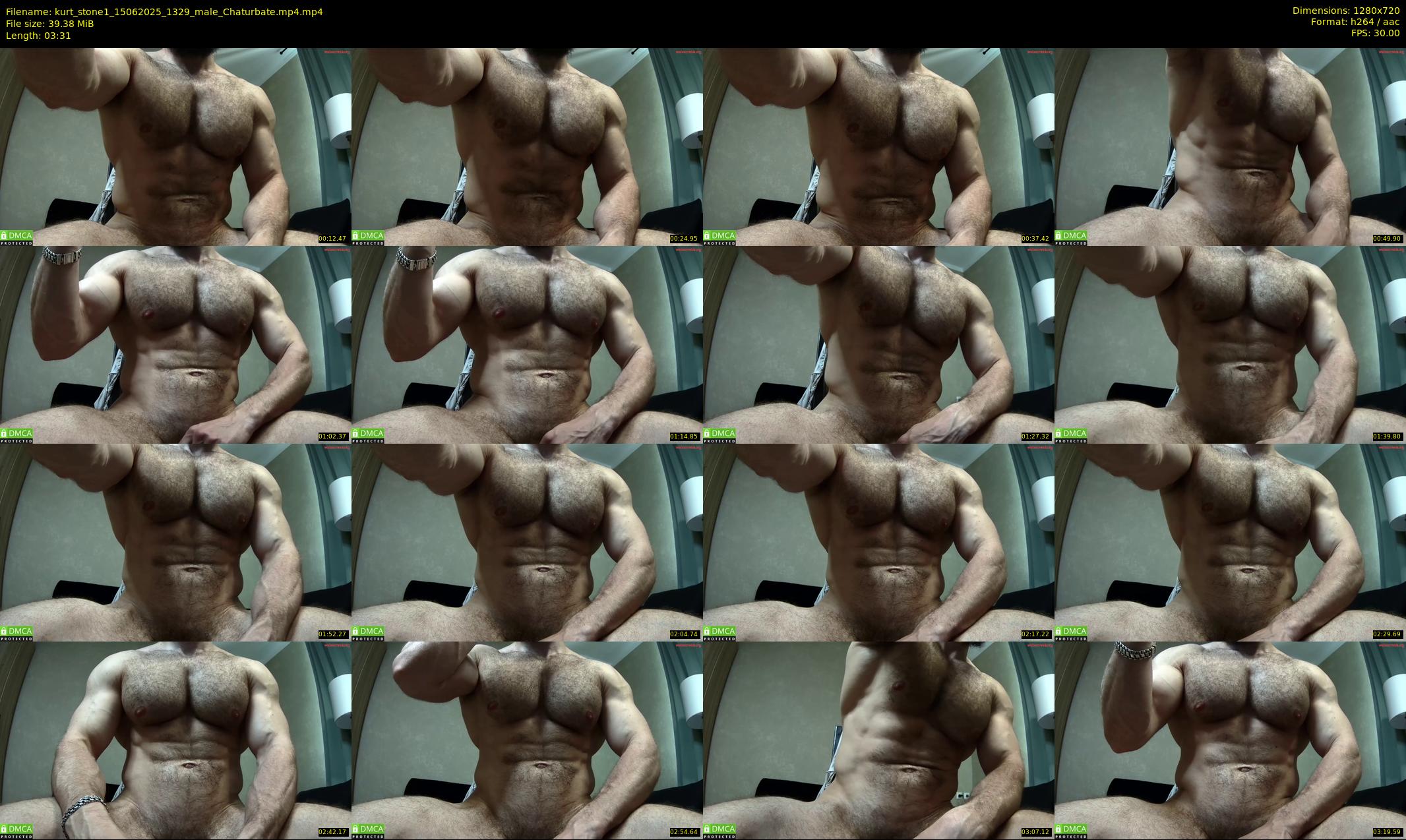 kurt_stone1 — 4 minute Chaturbate male cam show recording, 720p, Jun 15, 2025