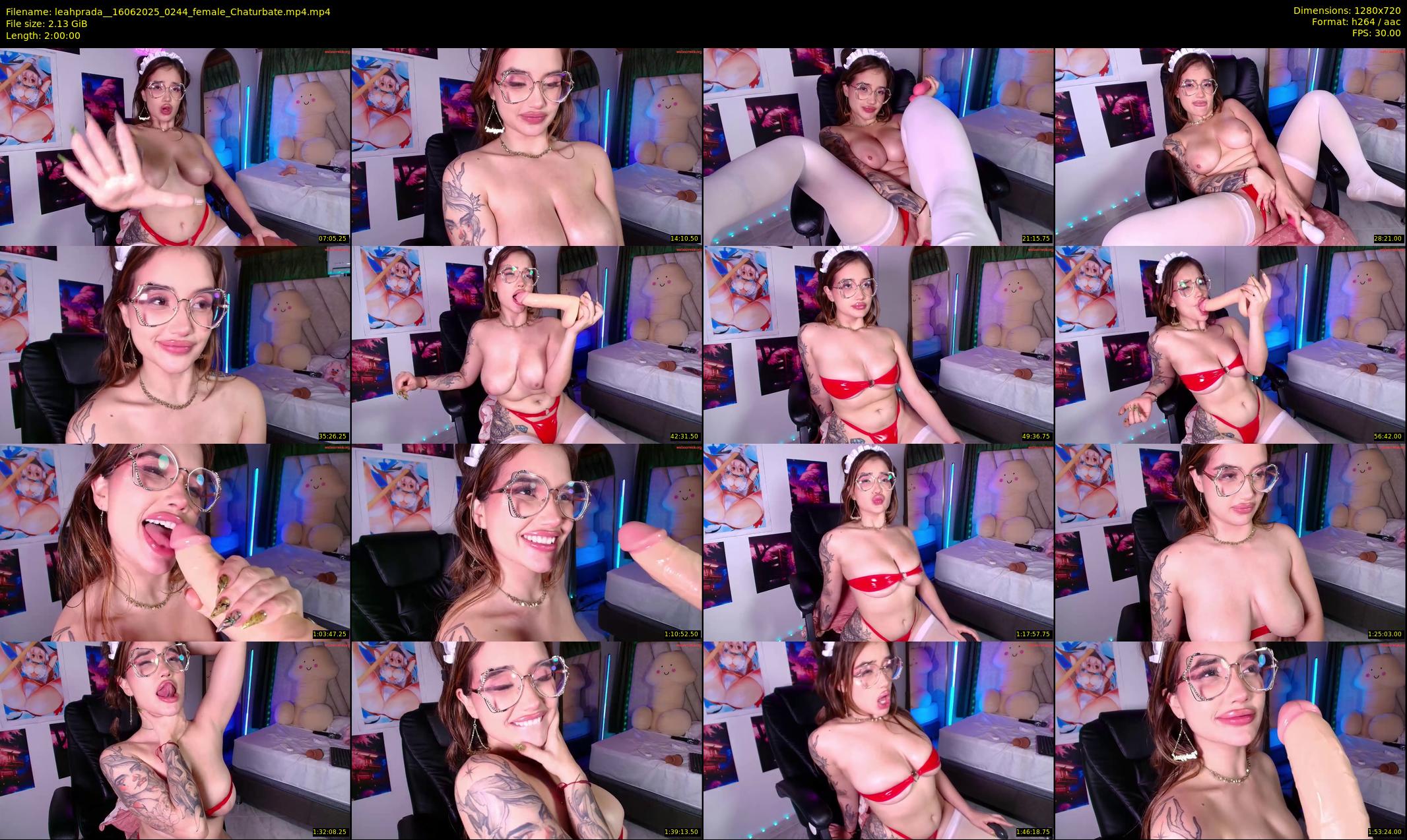 leahprada_ — 120 minute Chaturbate female cam show recording, 720p, Jun 16, 2025