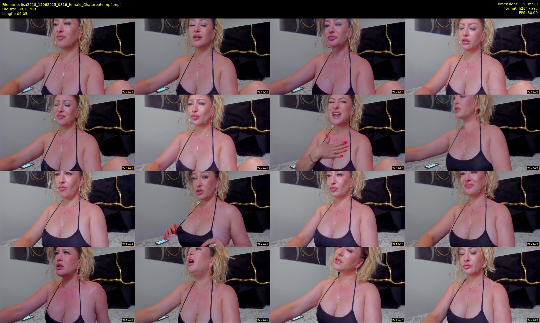 lisa2018 — 10 minute Chaturbate female cam show recording, 720p, Jun 15, 2025