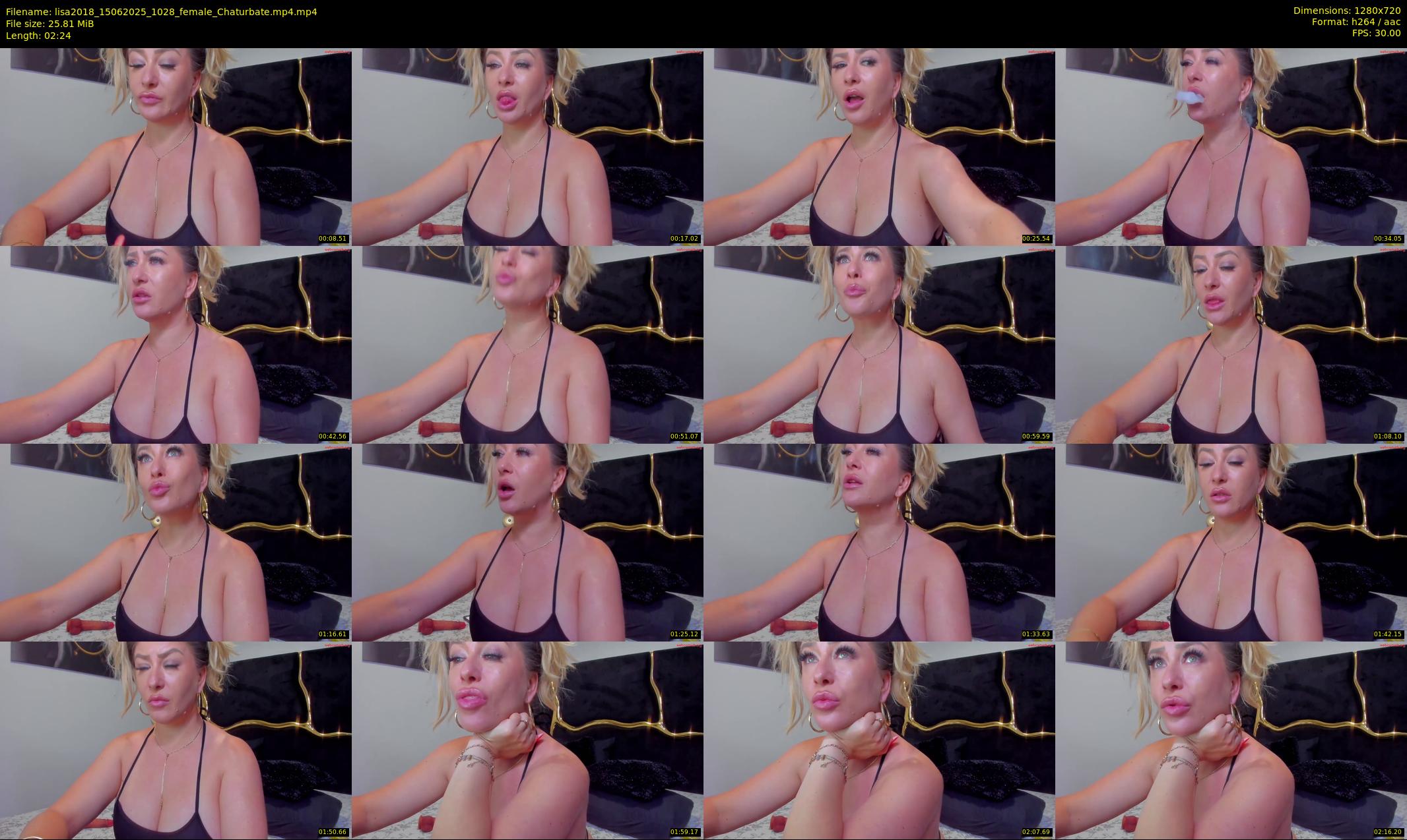 lisa2018 — 3 minute Chaturbate female cam show recording, 720p, Jun 15, 2025