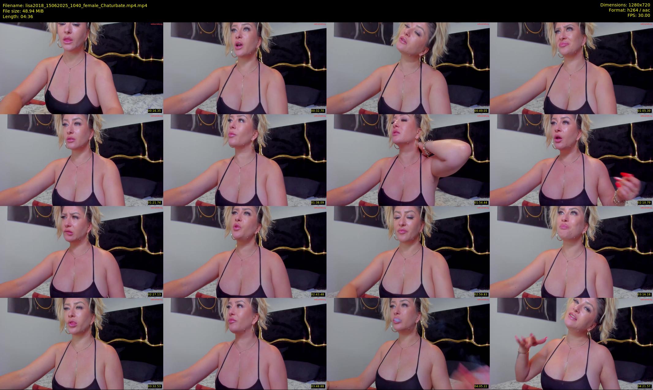 lisa2018 — 5 minute Chaturbate female cam show recording, 720p, Jun 15, 2025