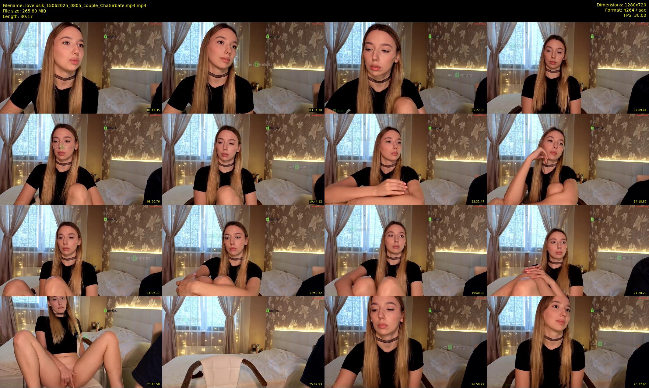 lovelusik — 31 minute Chaturbate couple cam show recording, 720p, Jun 15, 2025