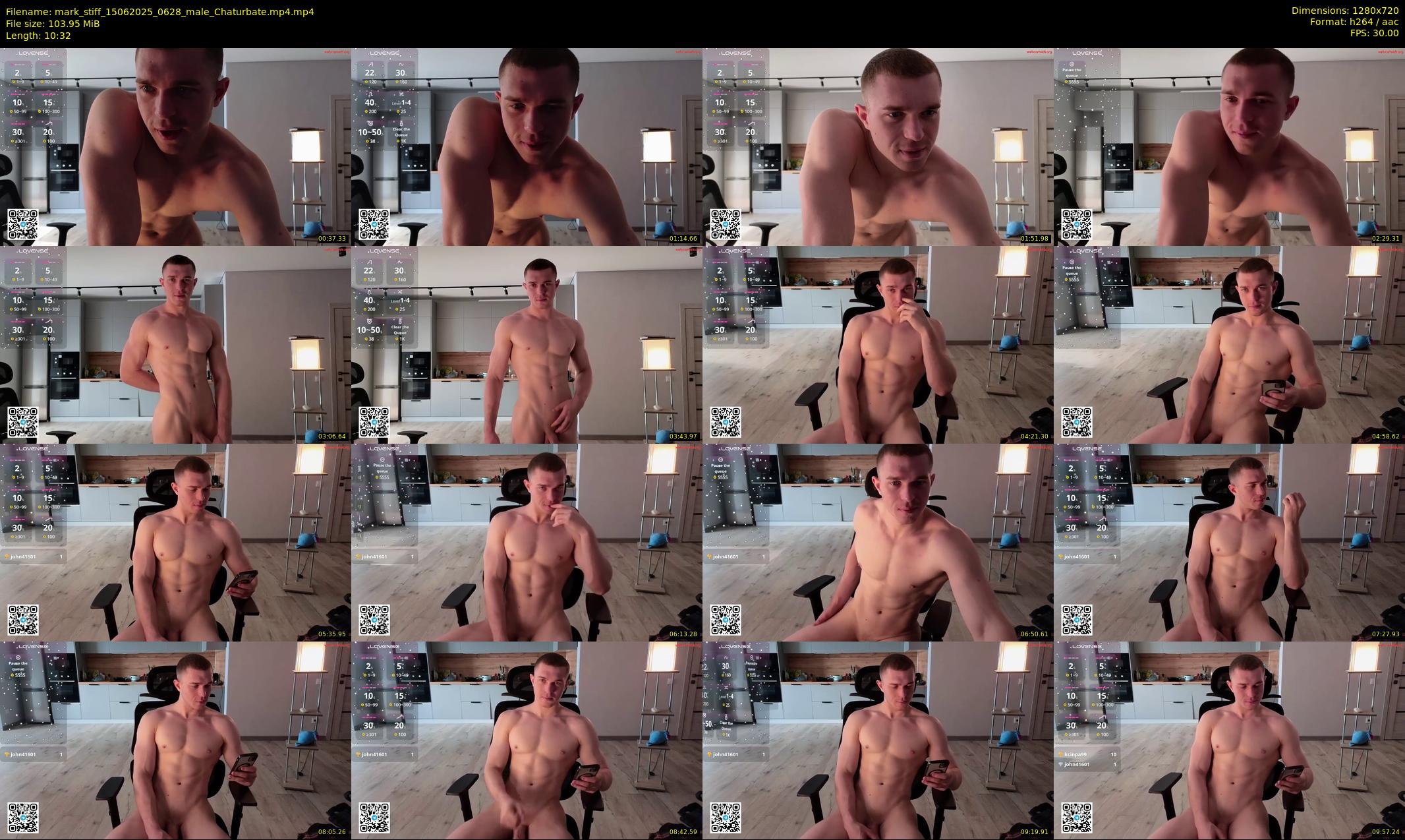 mark_stiff — 11 minute Chaturbate male cam show recording, 720p, Jun 15, 2025