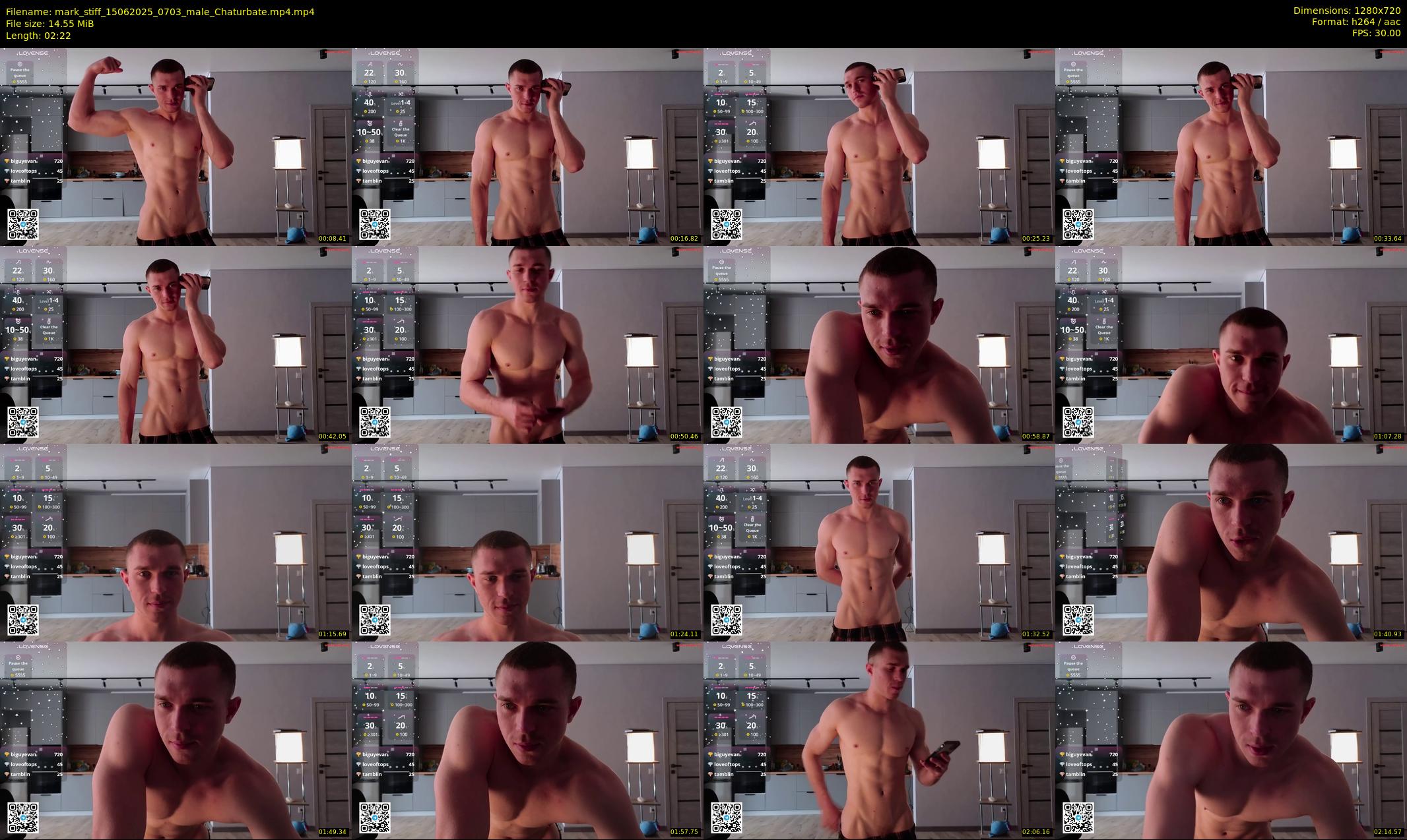mark_stiff — 3 minute Chaturbate male cam show recording, 720p, Jun 15, 2025