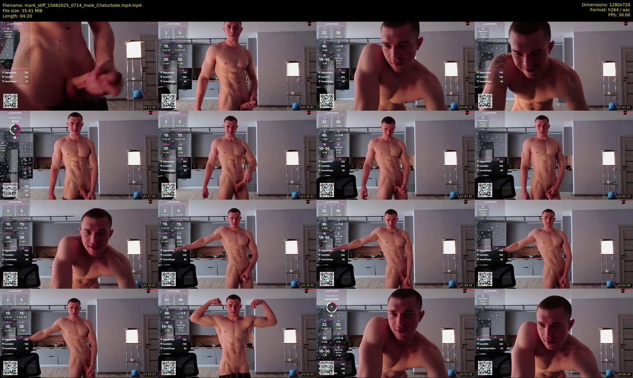 mark_stiff — 5 minute Chaturbate male cam show recording, 720p, Jun 15, 2025