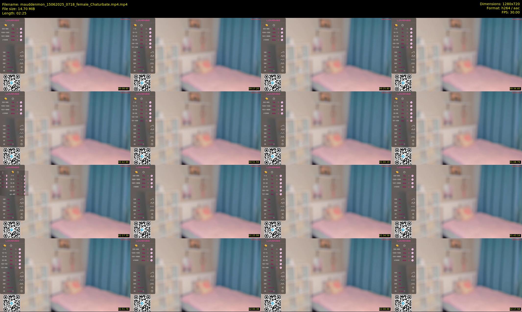 mauddenmon — 3 minute Chaturbate female cam show recording, 720p, Jun 15, 2025