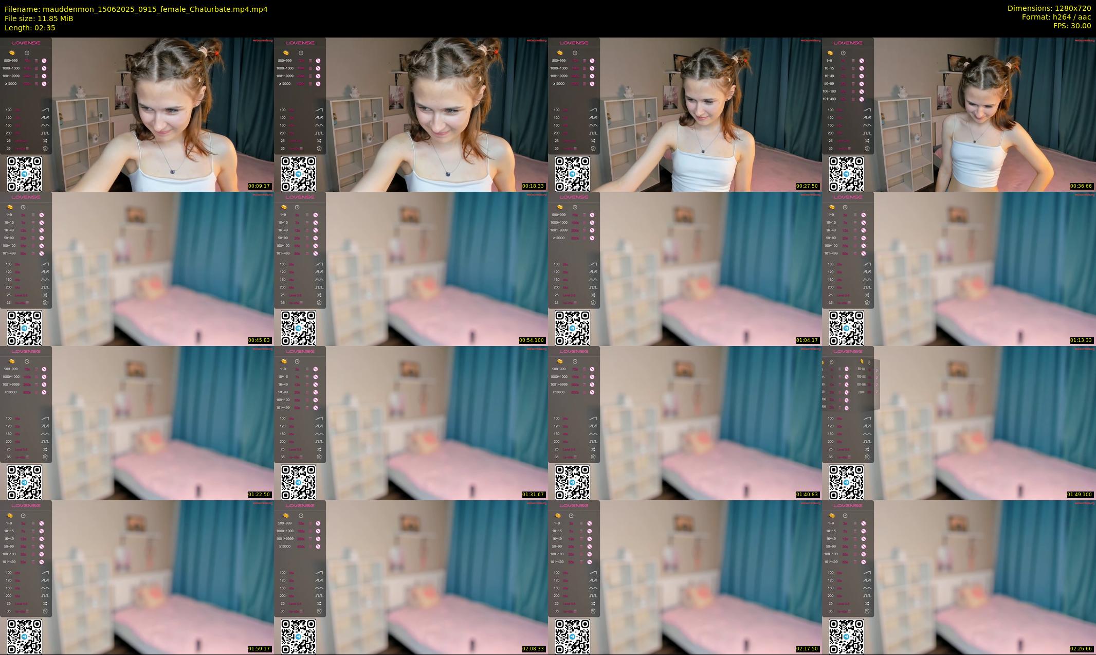 mauddenmon — 3 minute Chaturbate female cam show recording, 720p, Jun 15, 2025