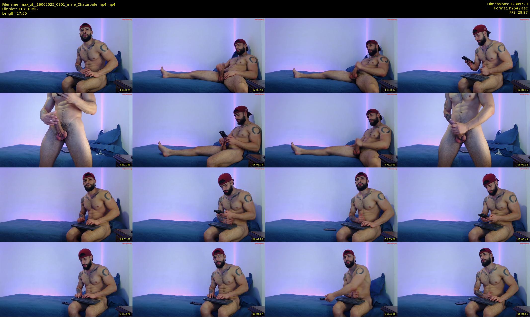 max_xl_ — 17 minute Chaturbate male cam show recording, 720p, Jun 16, 2025