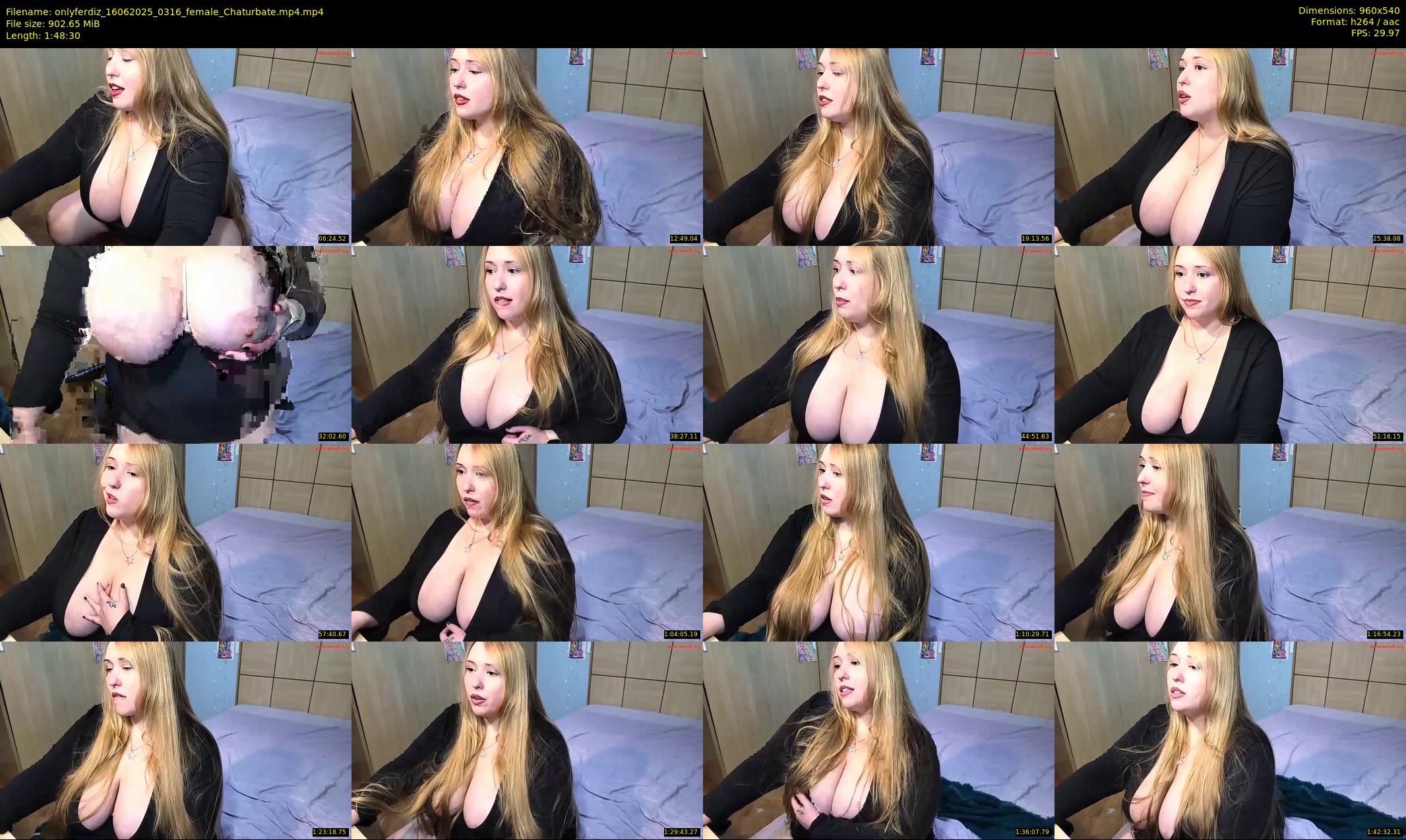 onlyferdiz — 109 minute Chaturbate female cam show recording, 480p, Jun 16, 2025