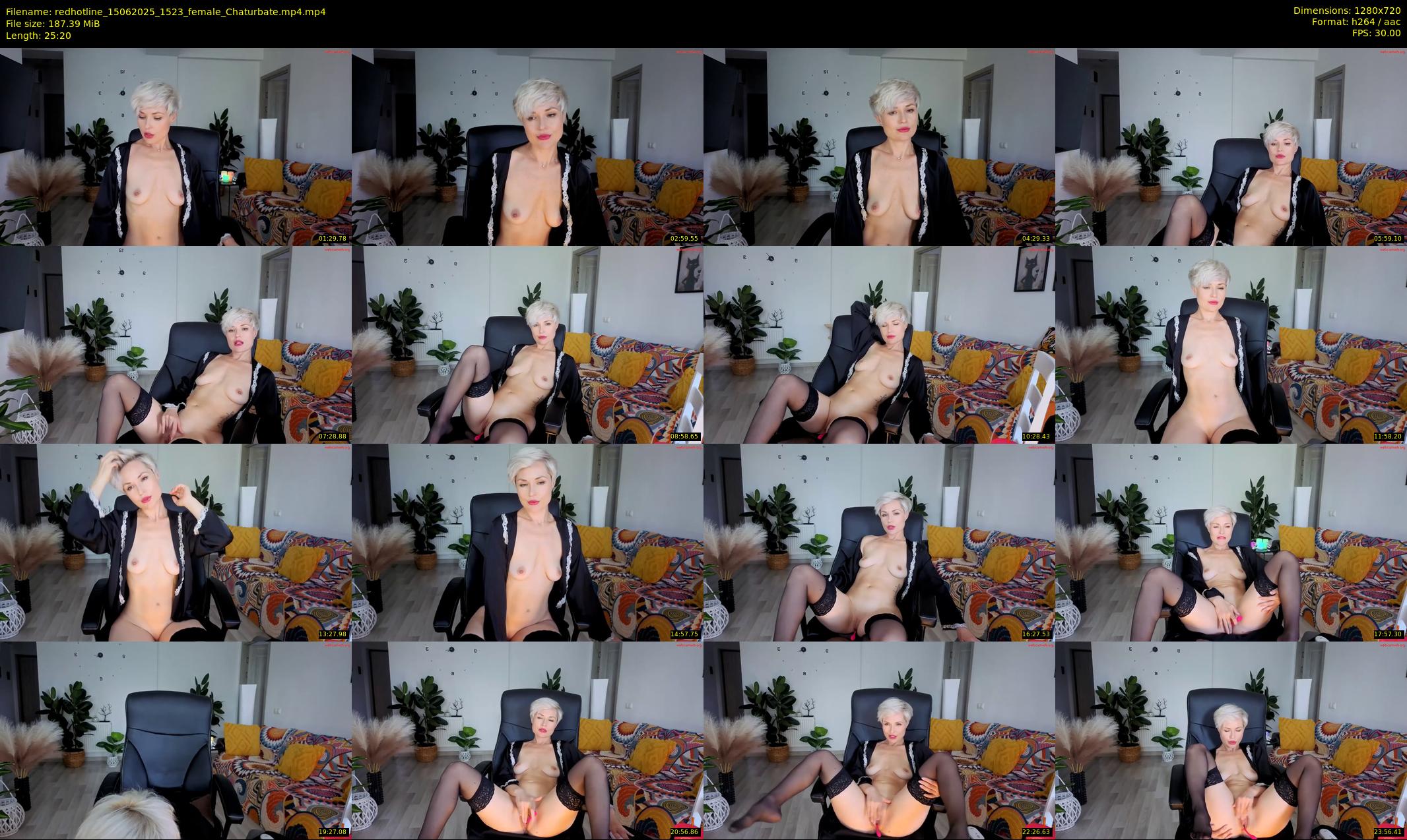 redhotline — 26 minute Chaturbate female cam show recording, 720p, Jun 15, 2025