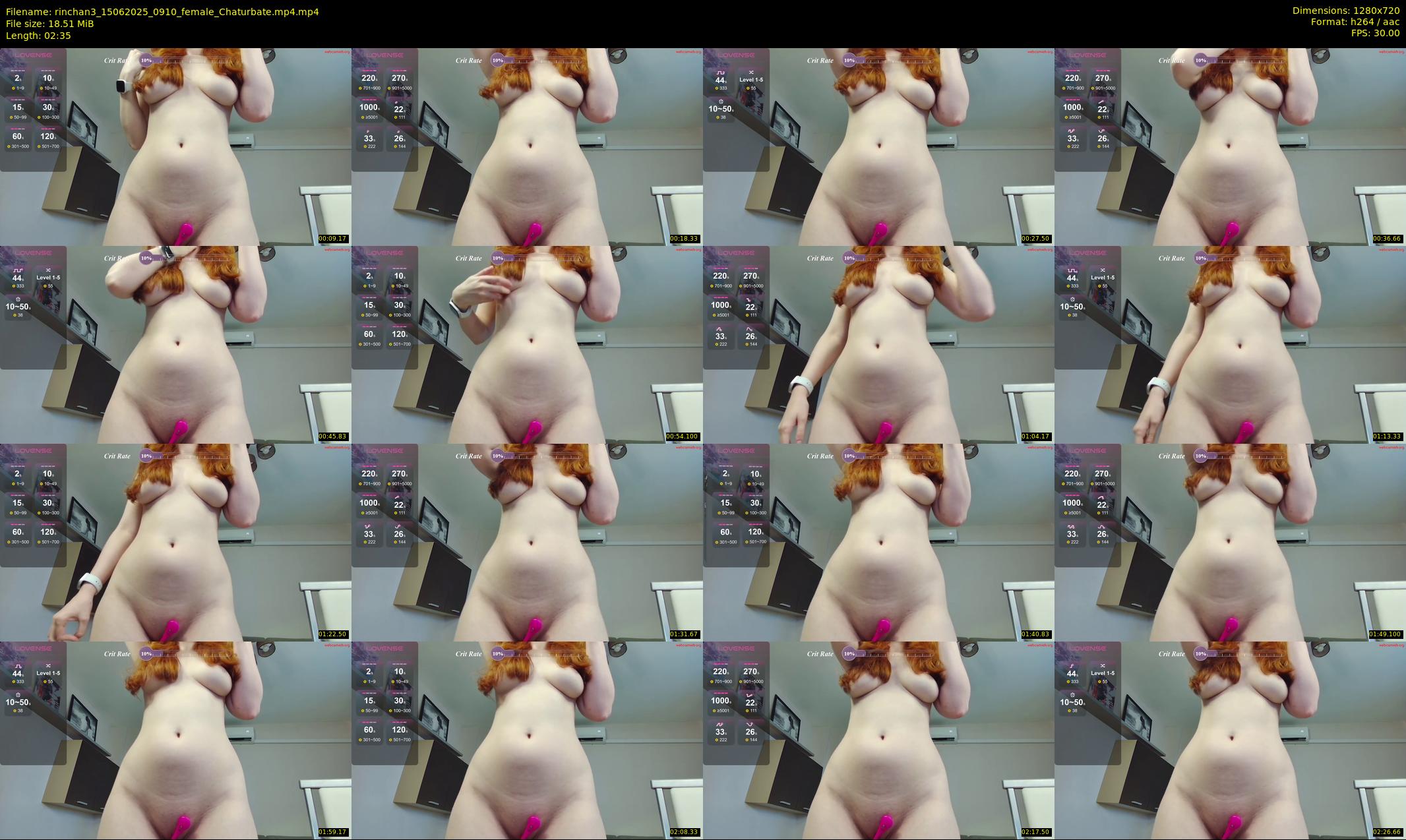 rinchan3 — 3 minute Chaturbate female cam show recording, 720p, Jun 15, 2025