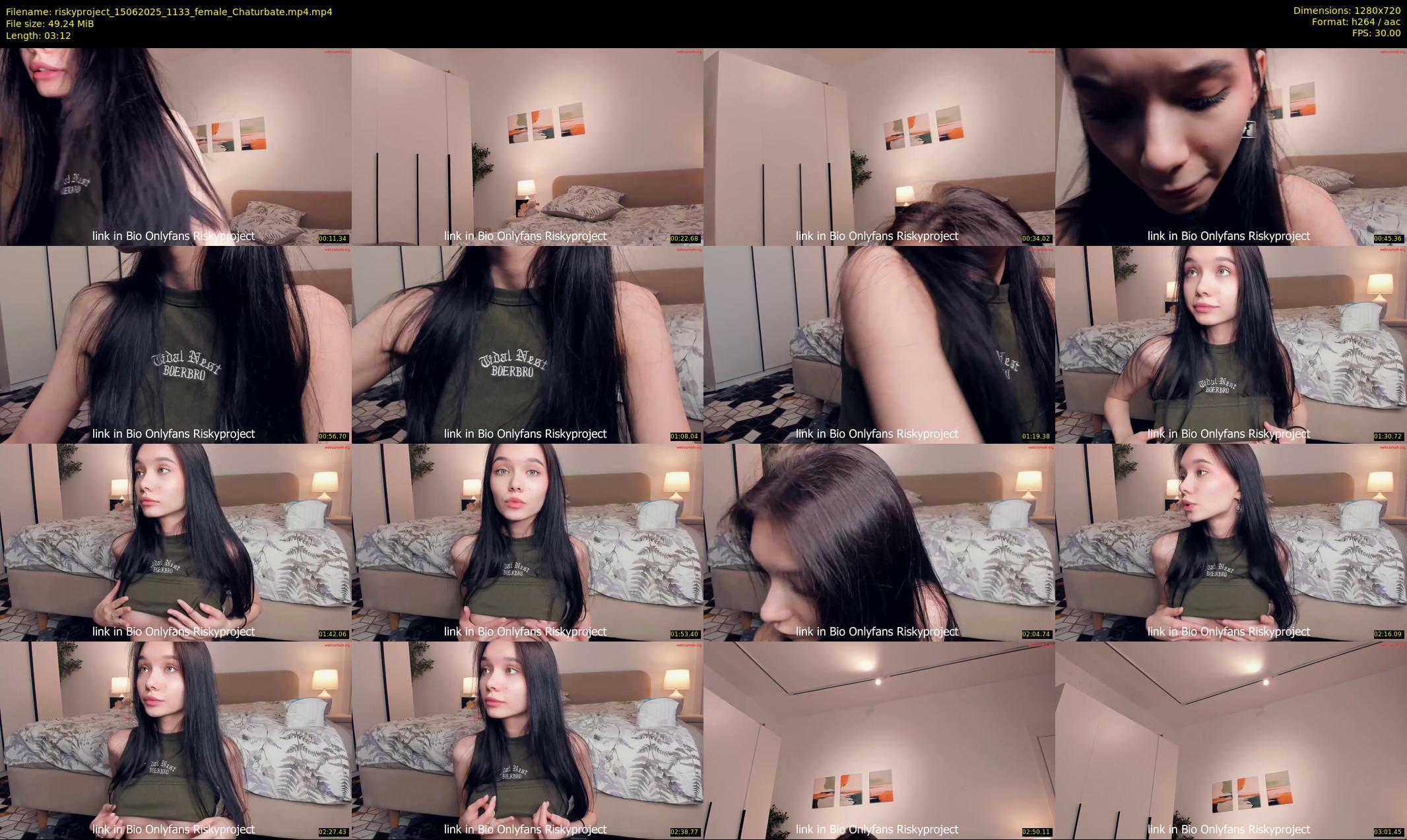 riskyproject — 4 minute Chaturbate couple cam show recording, 720p, Jun 15, 2025
