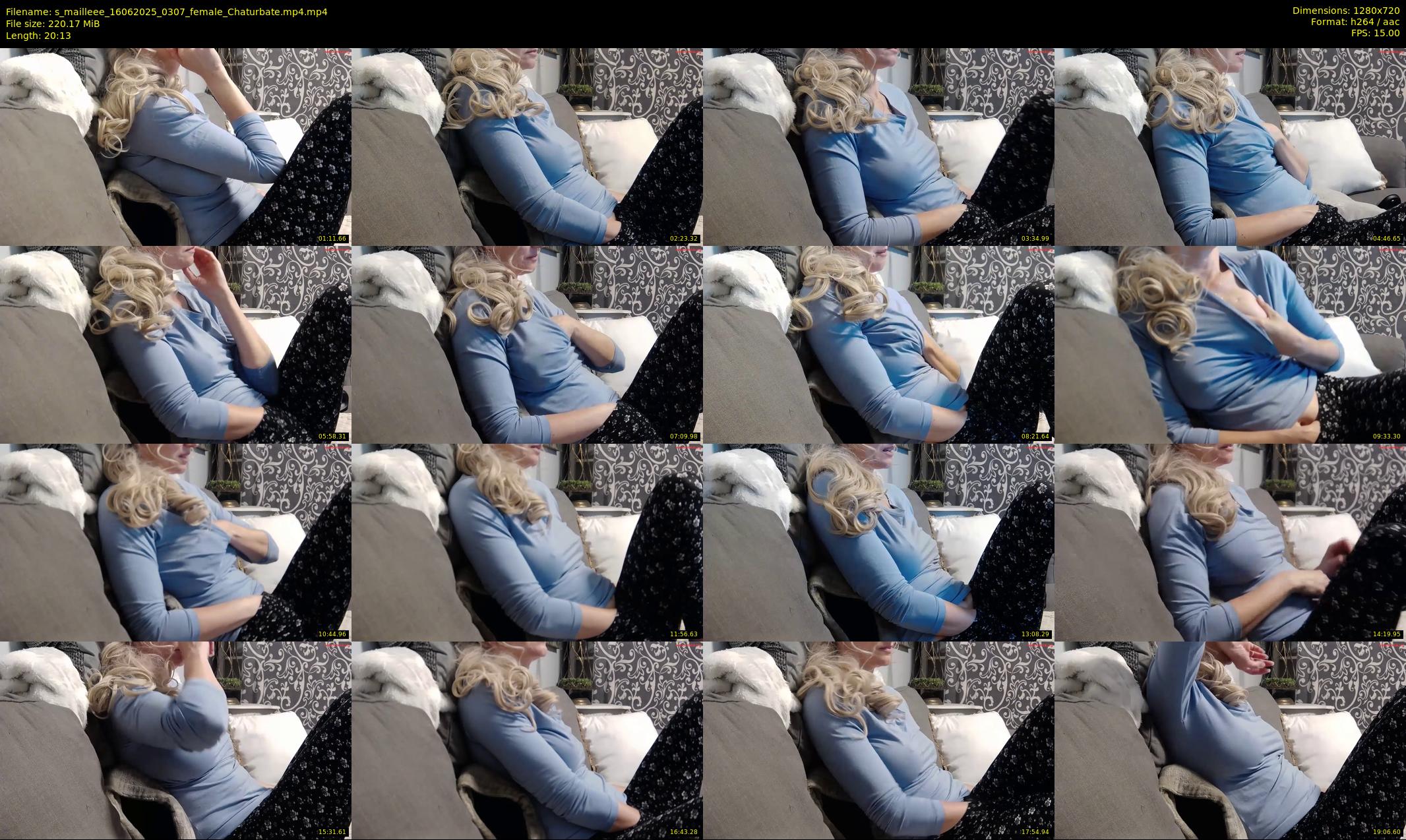 s_mailleee — 21 minute Chaturbate female cam show recording, 720p, Jun 16, 2025