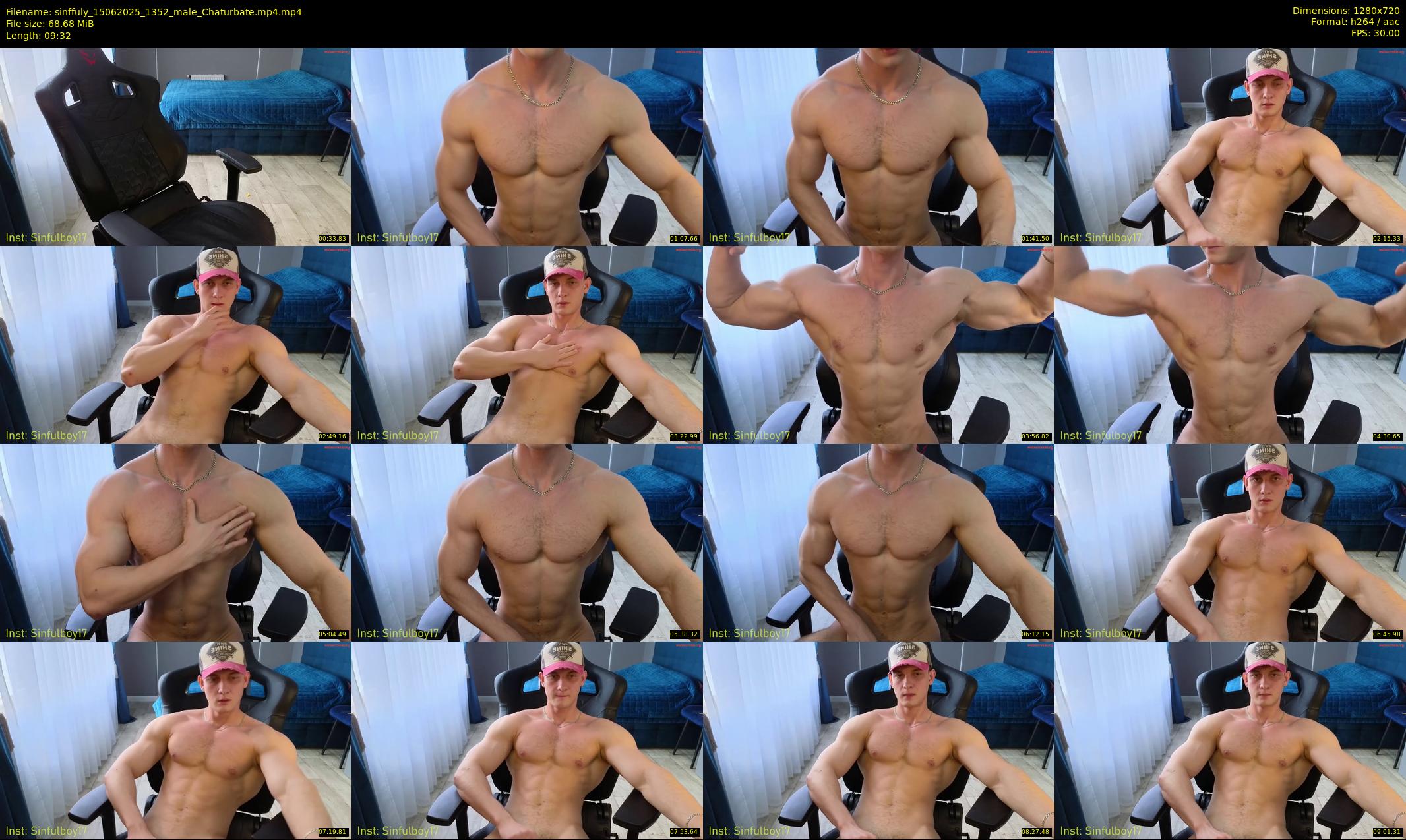 sinffuly — 10 minute Chaturbate male cam show recording, 720p, Jun 15, 2025