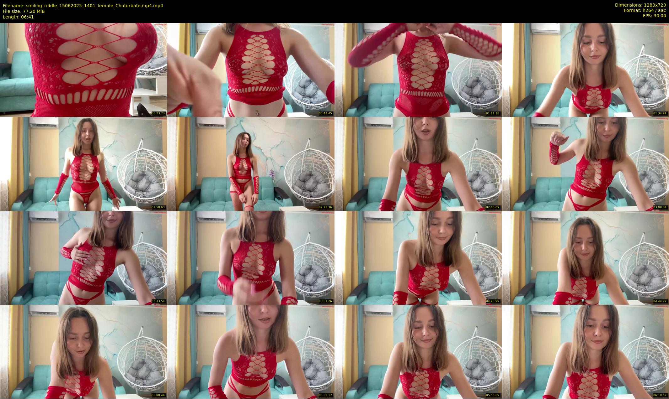 smiling_riddle — 7 minute Chaturbate female cam show recording, 720p, Jun 15, 2025