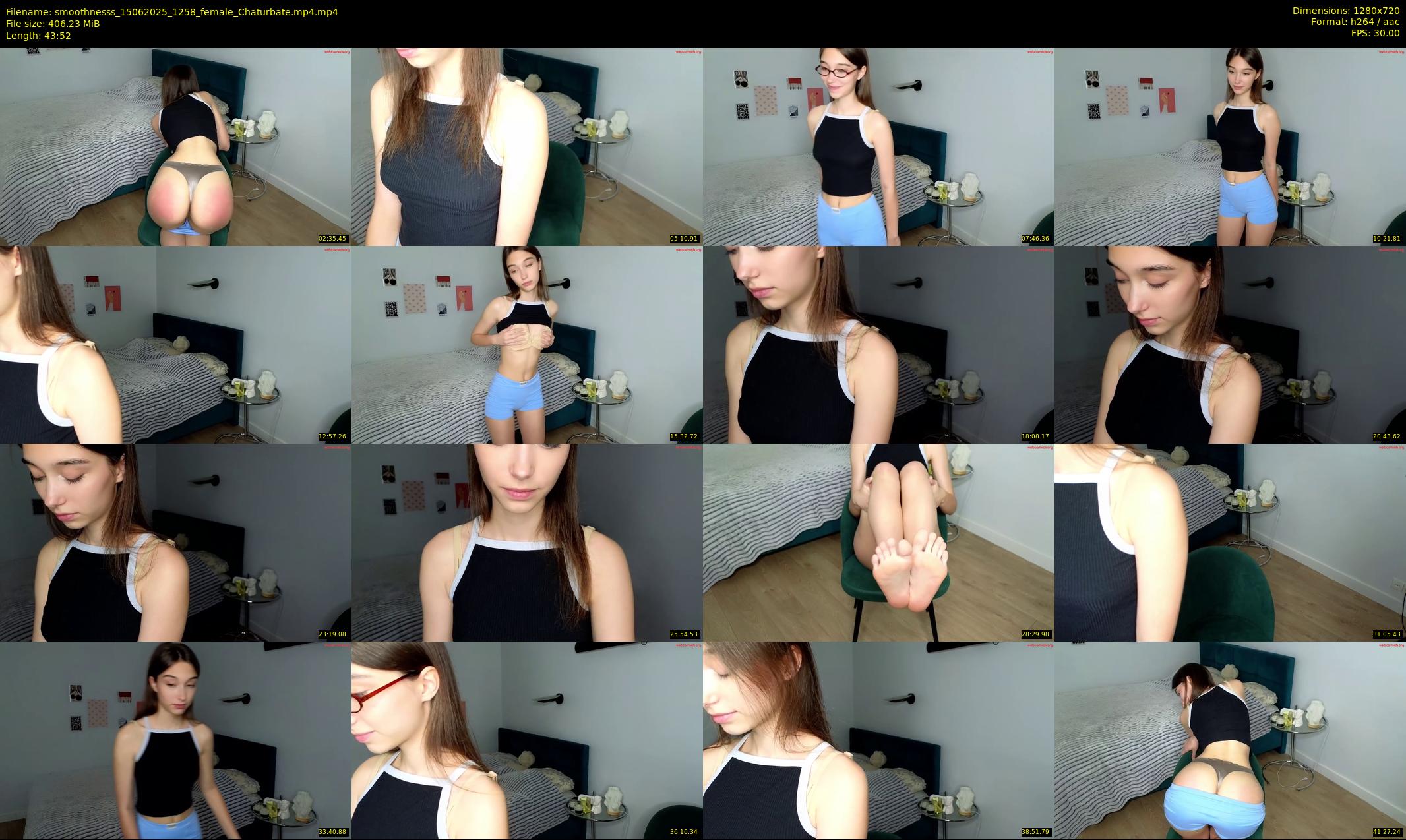 smoothnesss — 44 minute Chaturbate female cam show recording, 720p, Jun 15, 2025