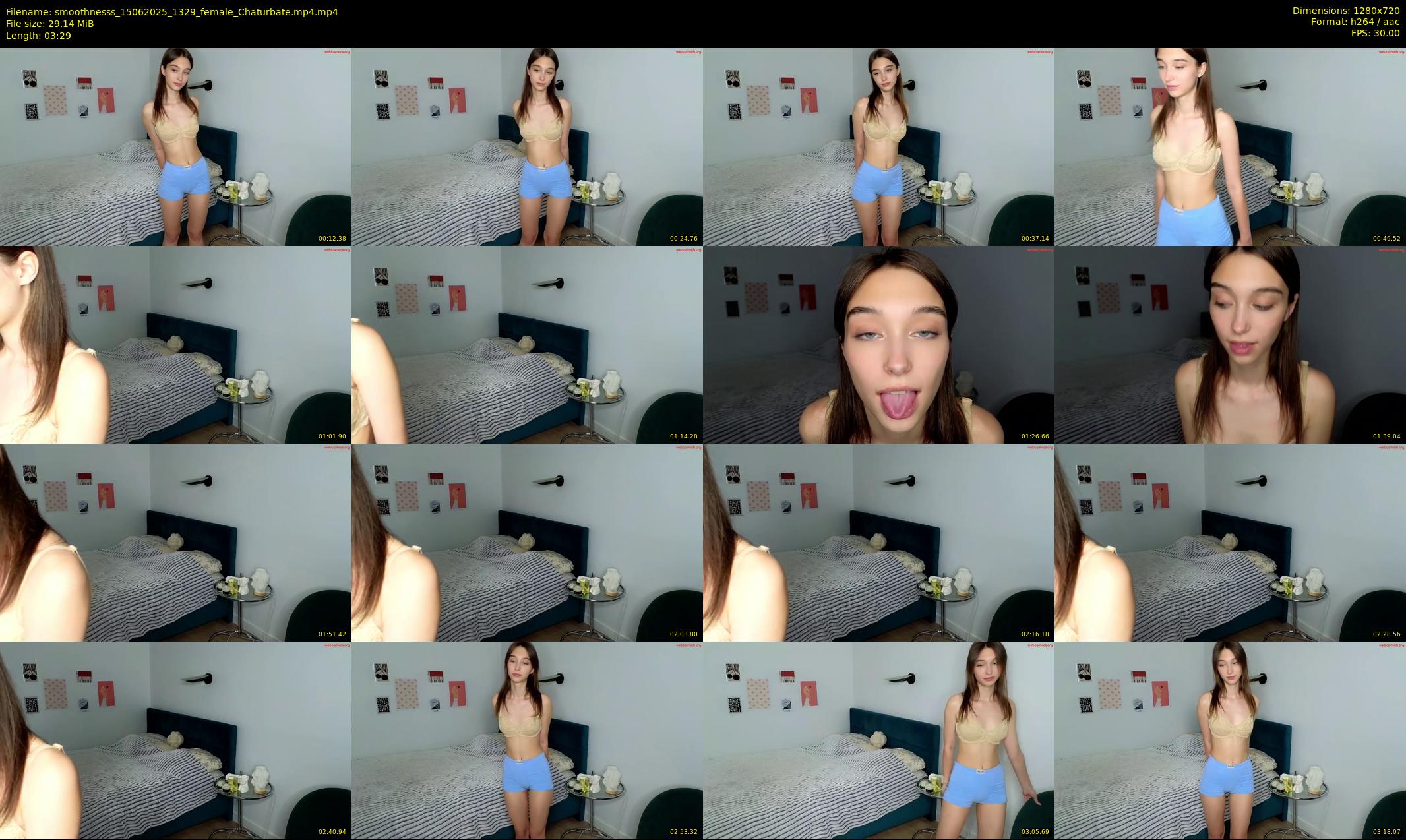 smoothnesss — 4 minute Chaturbate female cam show recording, 720p, Jun 15, 2025
