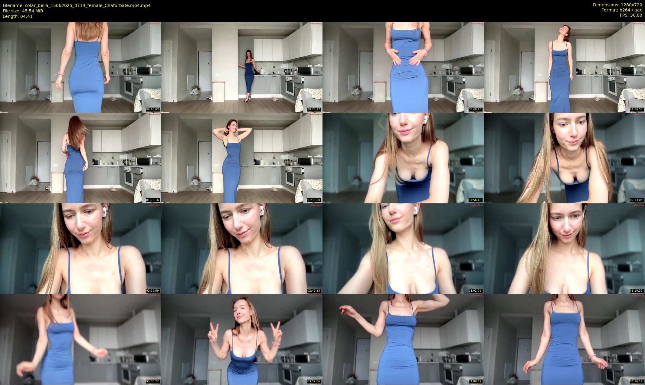 solar_bella — 5 minute Chaturbate female cam show recording, 720p, Jun 15, 2025
