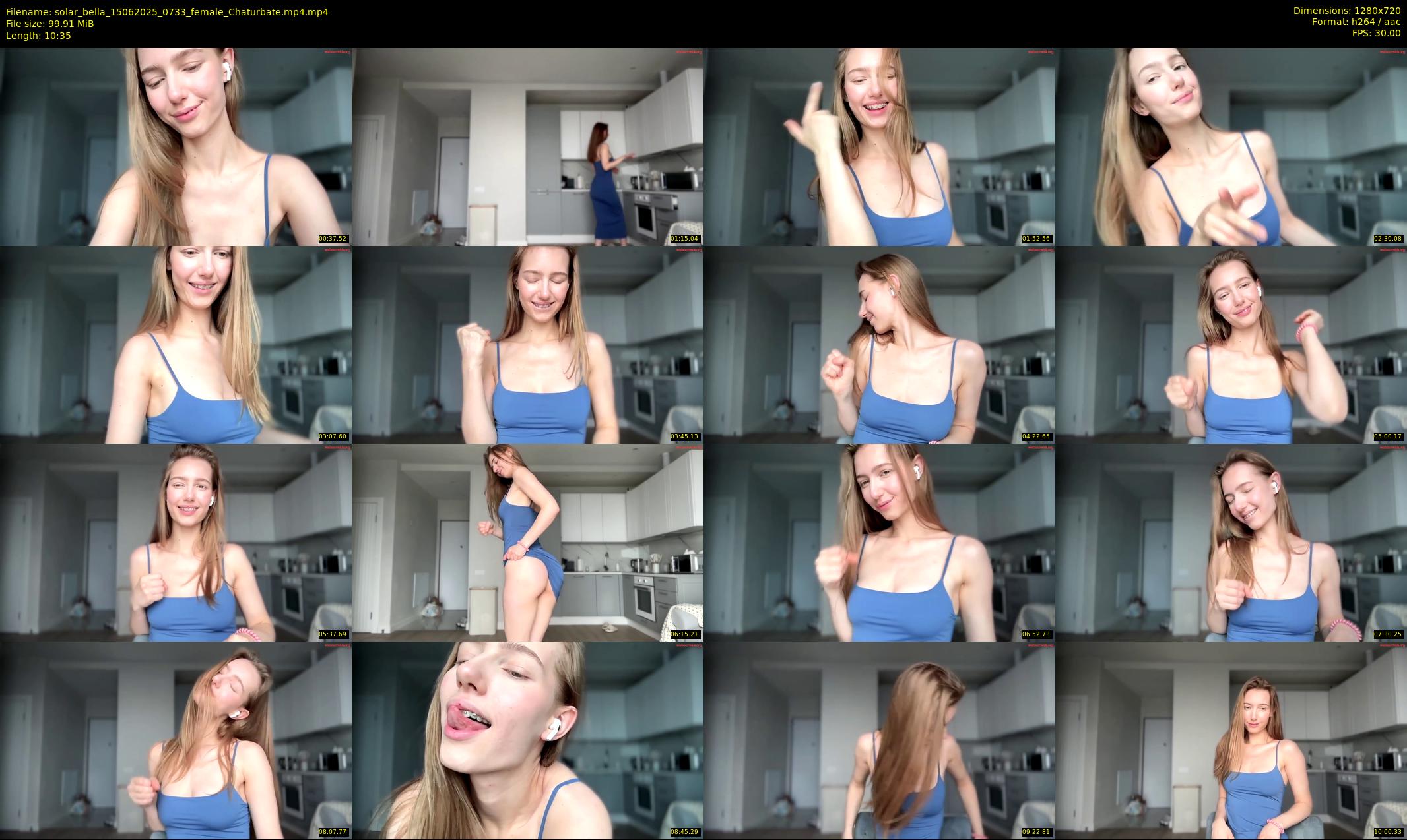 solar_bella — 11 minute Chaturbate female cam show recording, 720p, Jun 15, 2025