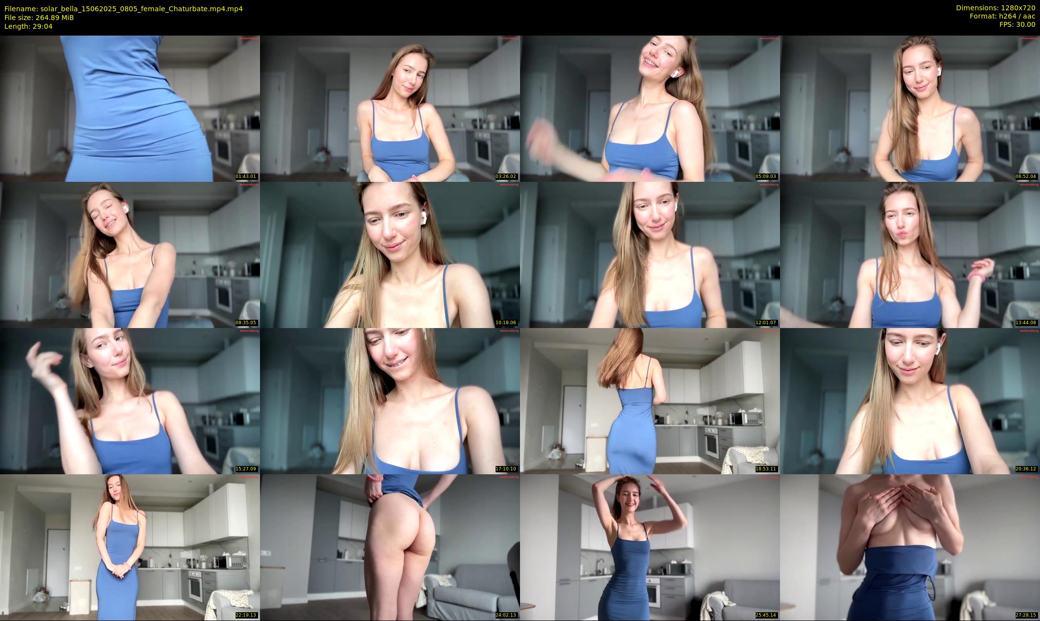solar_bella — 30 minute Chaturbate female cam show recording, 720p, Jun 15, 2025