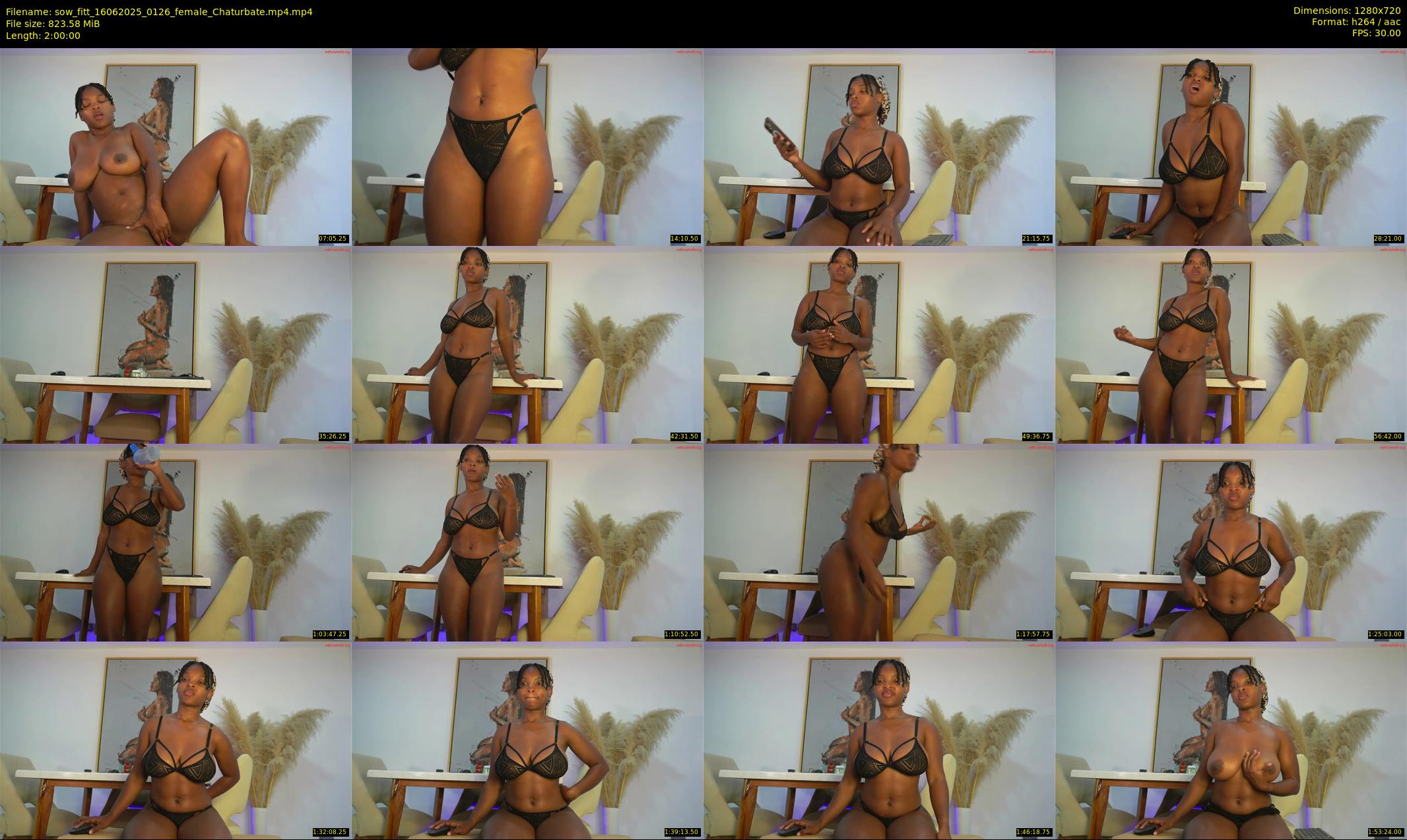 sow_fitt — 120 minute Chaturbate female cam show recording, 720p, Jun 16, 2025