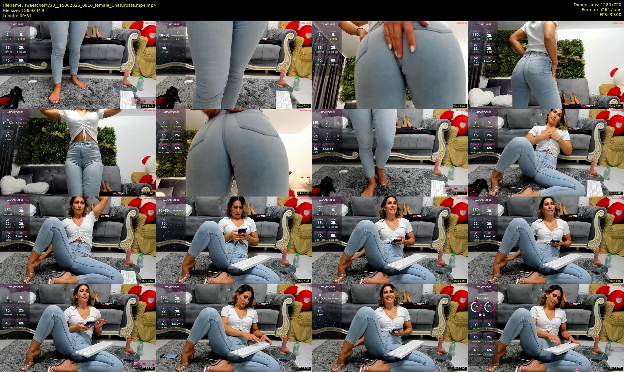 sweetcherry30_ — 10 minute Chaturbate female cam show recording, 720p, Jun 15, 2025