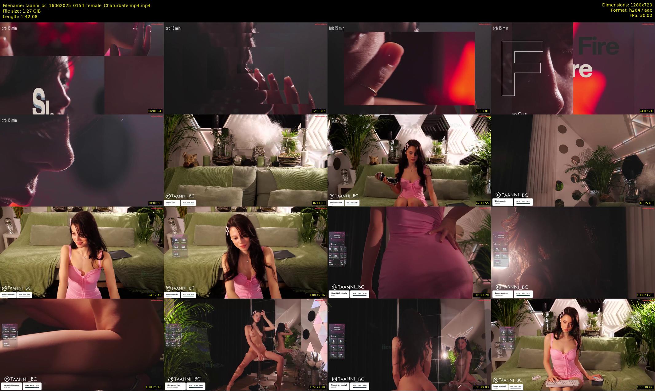 taanni_bc — 103 minute Chaturbate female cam show recording, 720p, Jun 16, 2025