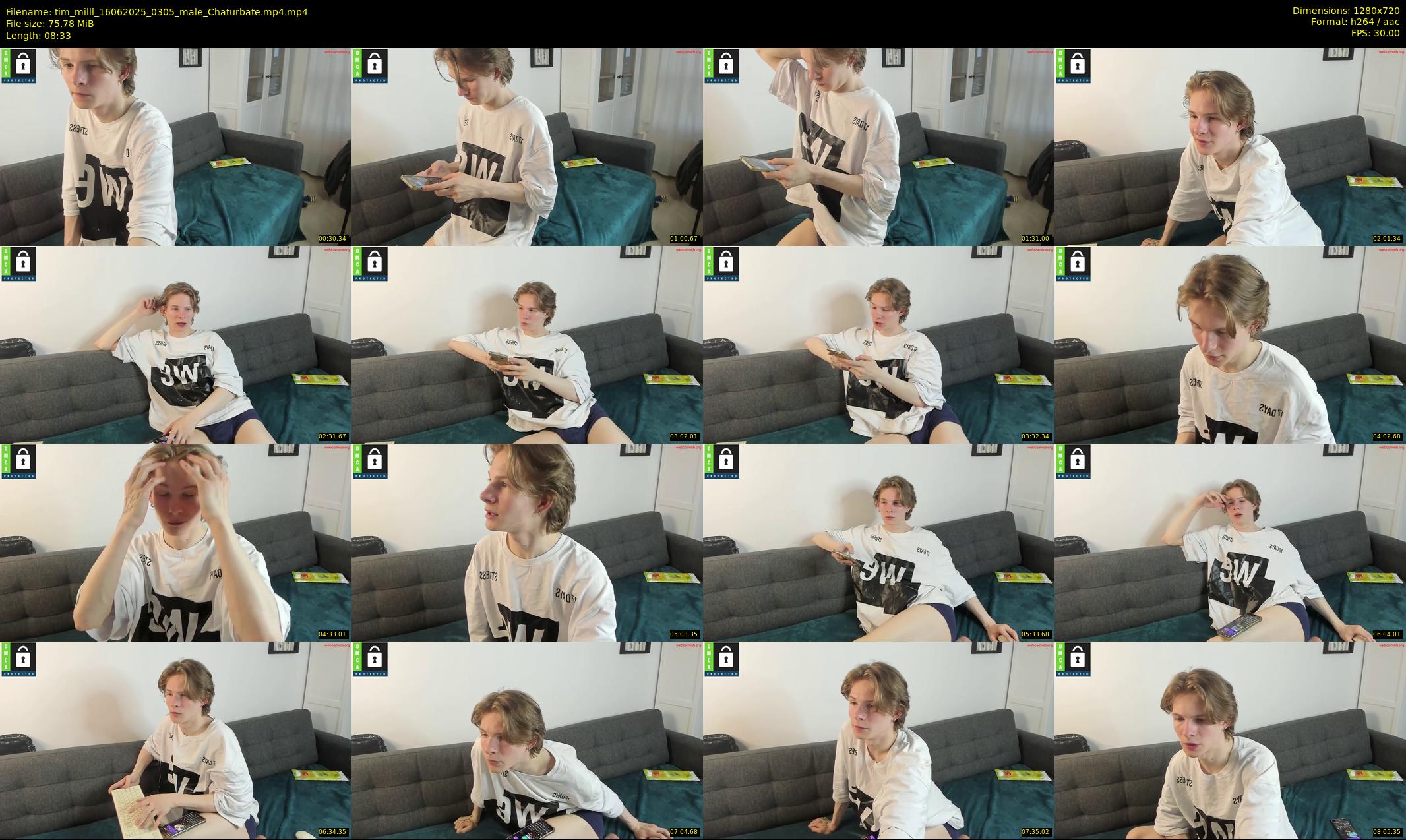 tim_milll — 9 minute Chaturbate male cam show recording, 720p, Jun 16, 2025