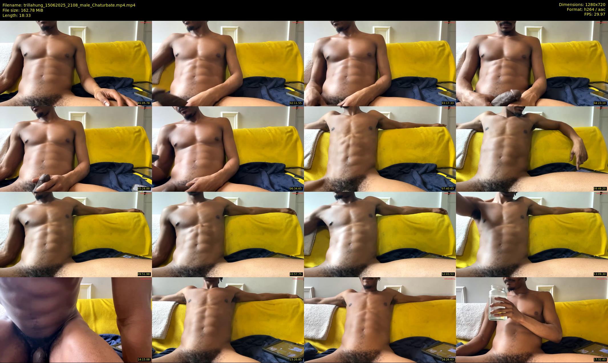 trillahung — 19 minute Chaturbate male cam show recording, 720p, Jun 15, 2025