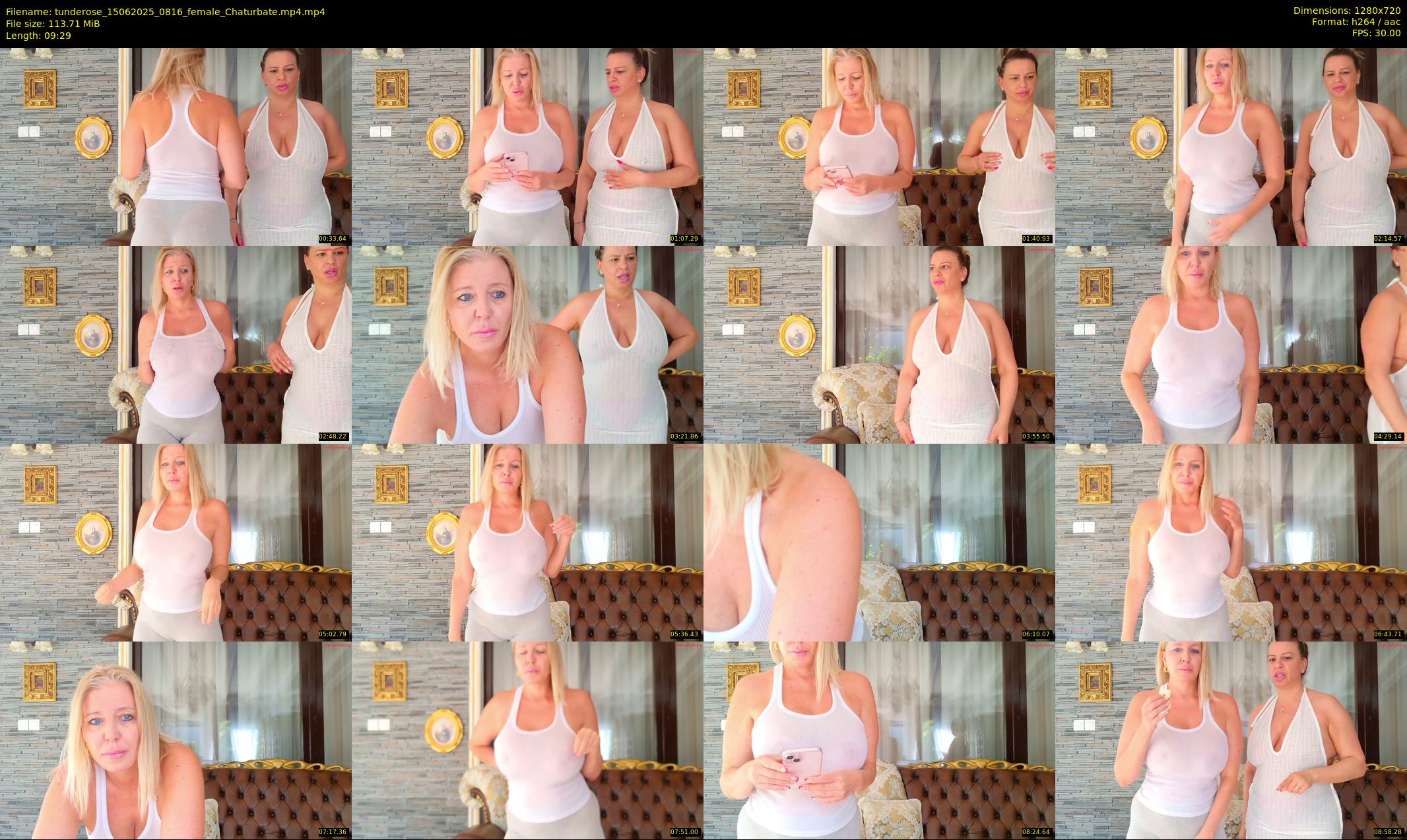 tunderose — 10 minute Chaturbate female cam show recording, 720p, Jun 15, 2025