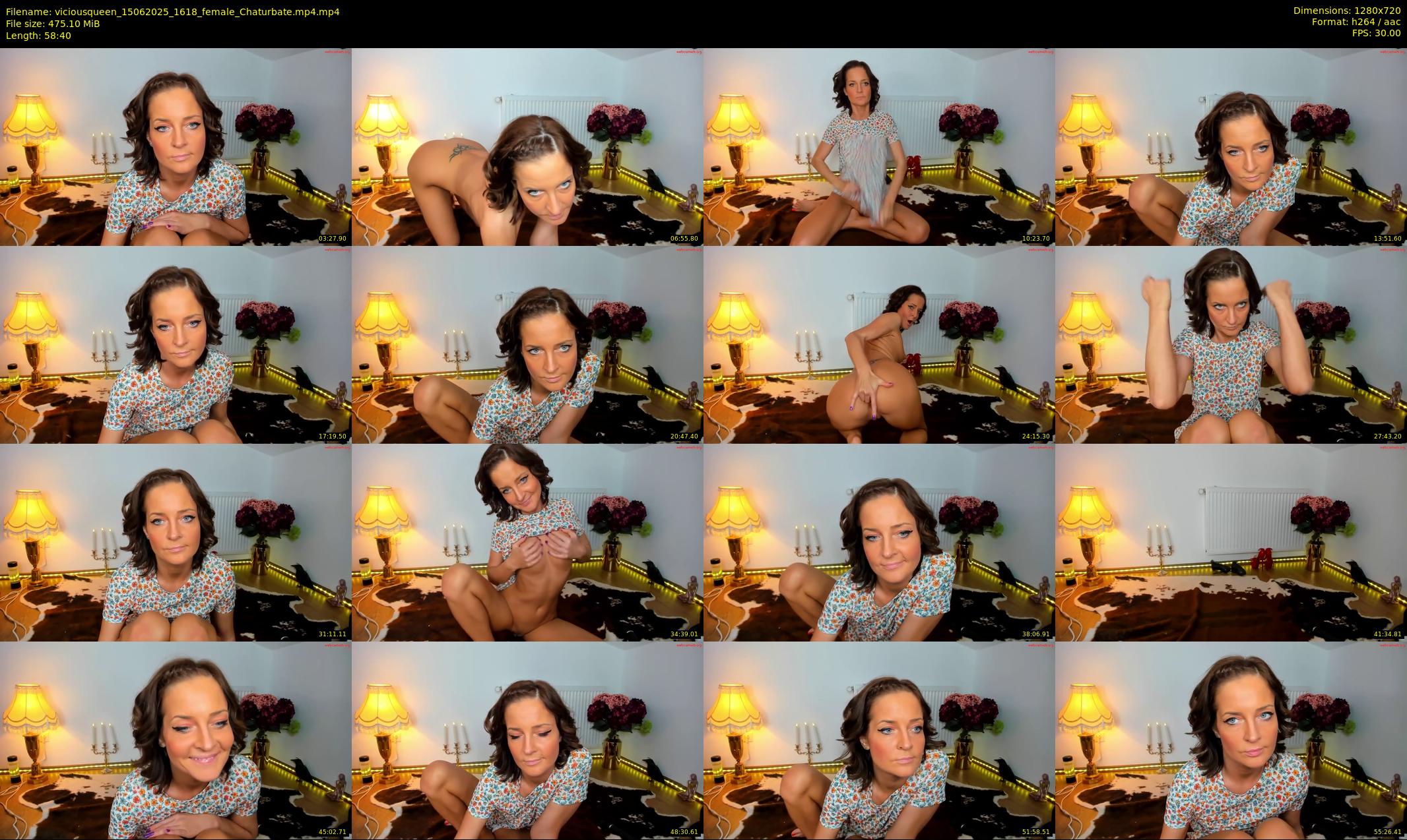 viciousqueen — 59 minute Chaturbate female cam show recording, 720p, Jun 15, 2025