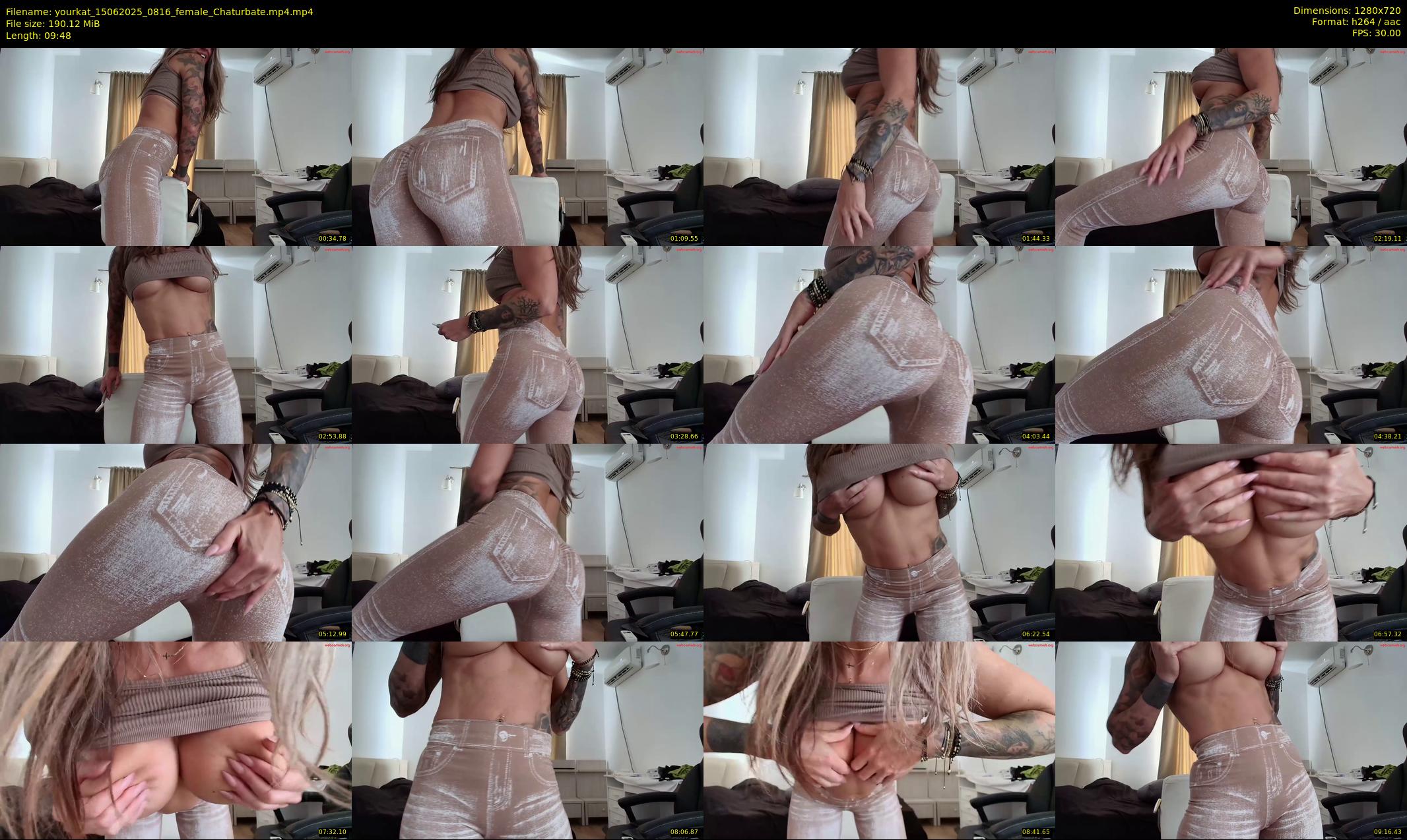 yourkat — 10 minute Chaturbate female cam show recording, 720p, Jun 15, 2025