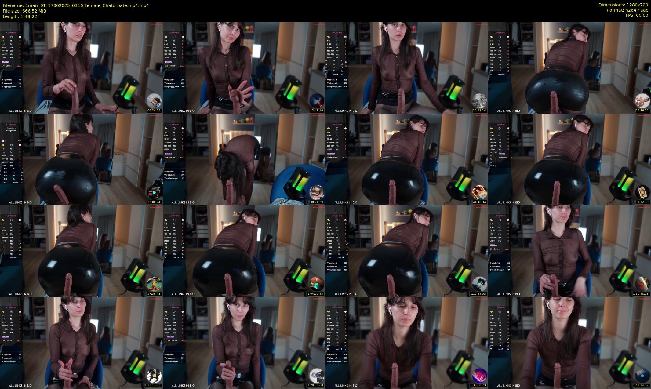 1mari_01 — 109 minute Chaturbate female cam show recording, 720p, Jun 17, 2025