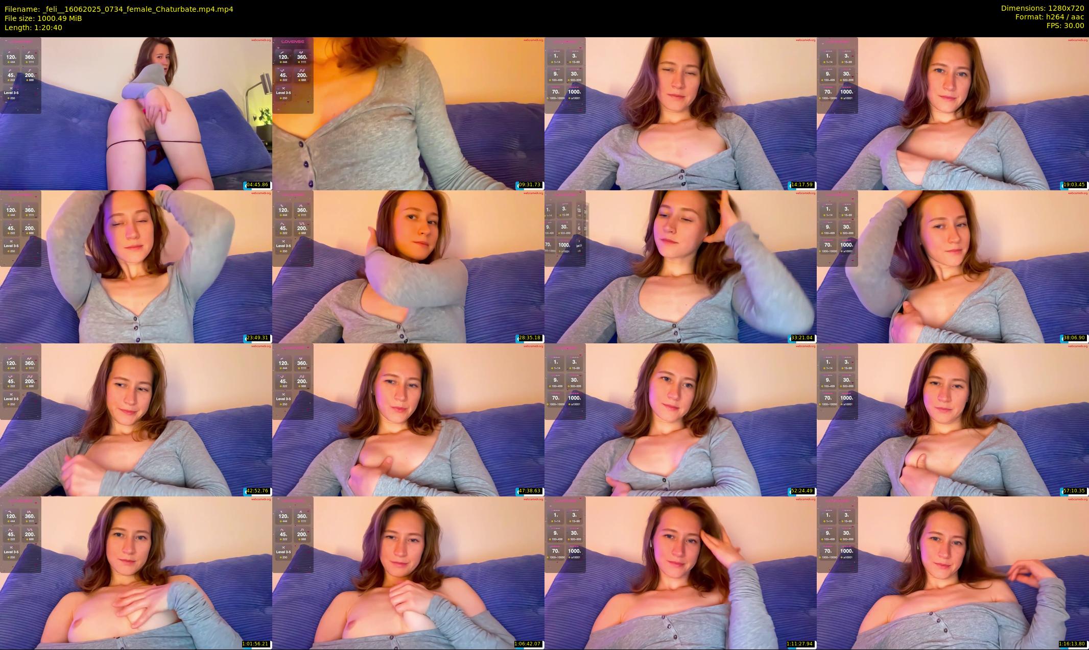_feli_ — 81 minute Chaturbate female cam show recording, 720p, Jun 16, 2025