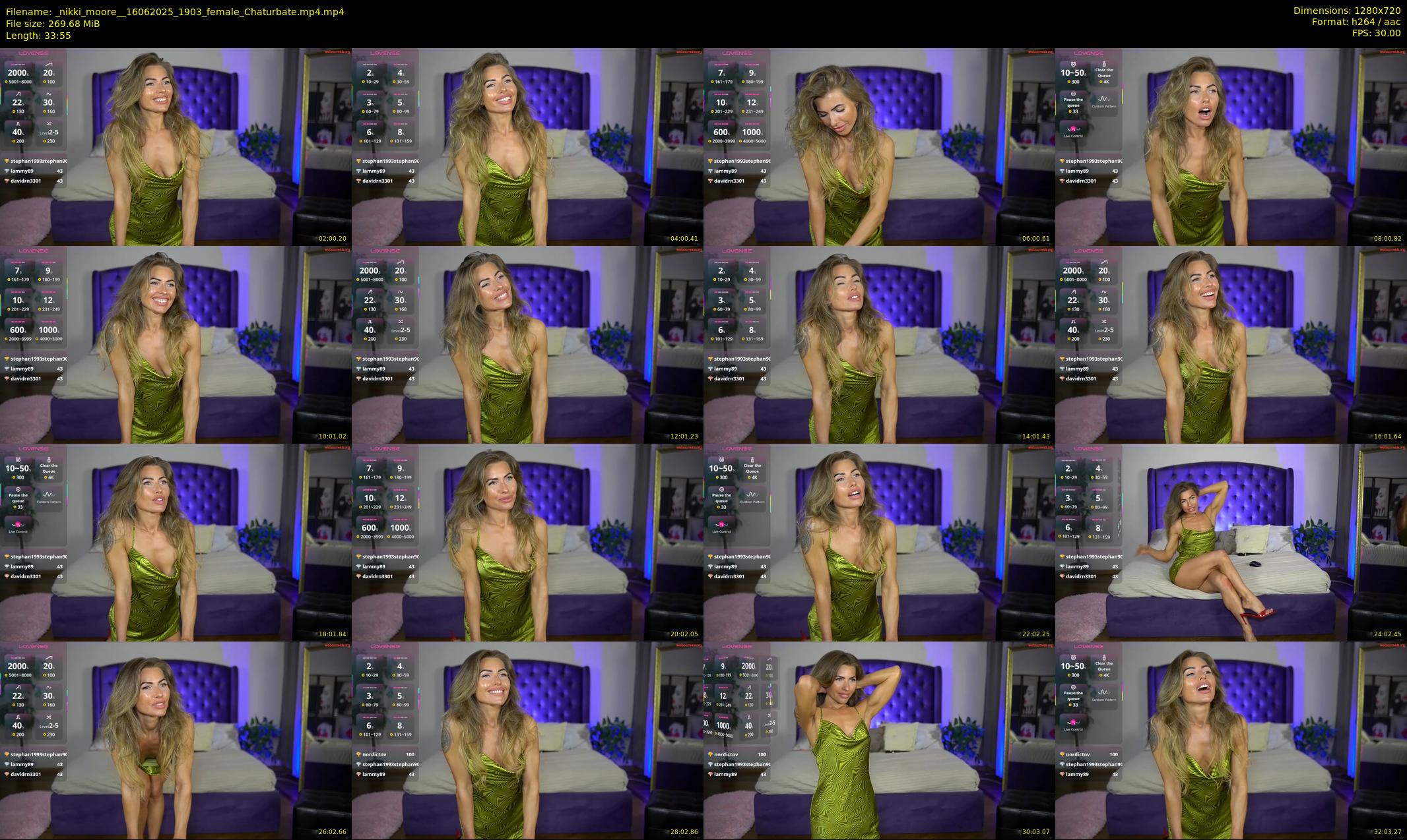 _nikki_moore_ — 34 minute Chaturbate female cam show recording, 720p, Jun 16, 2025